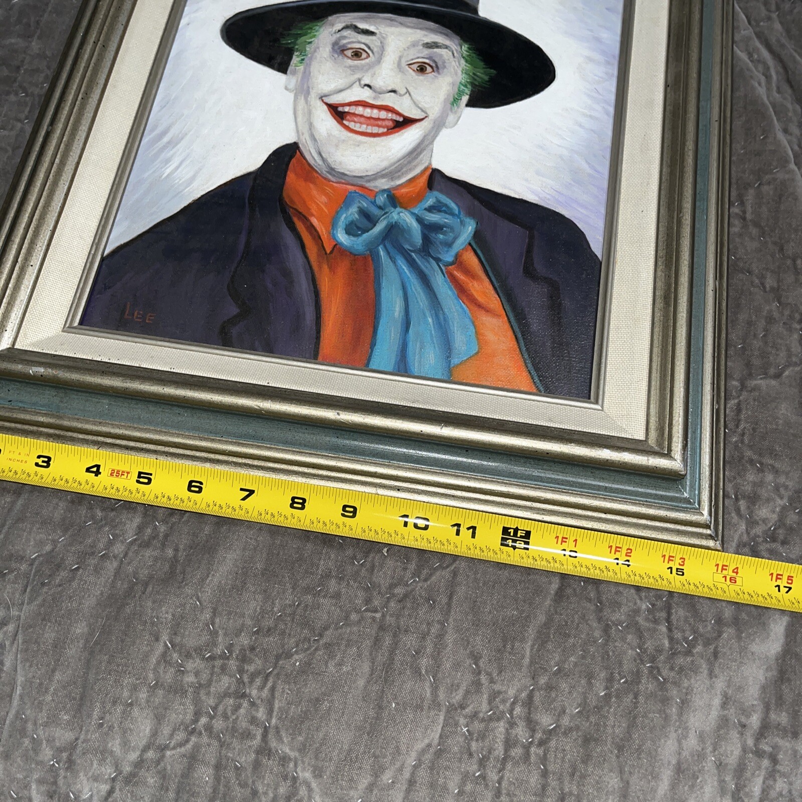 The Joker original hand painted framed Art Painting Jack Nicholson