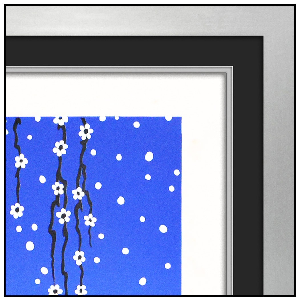 Erte Original Embossed Serigraph on Paper Sleeping Beauty Signed Framed Artwork