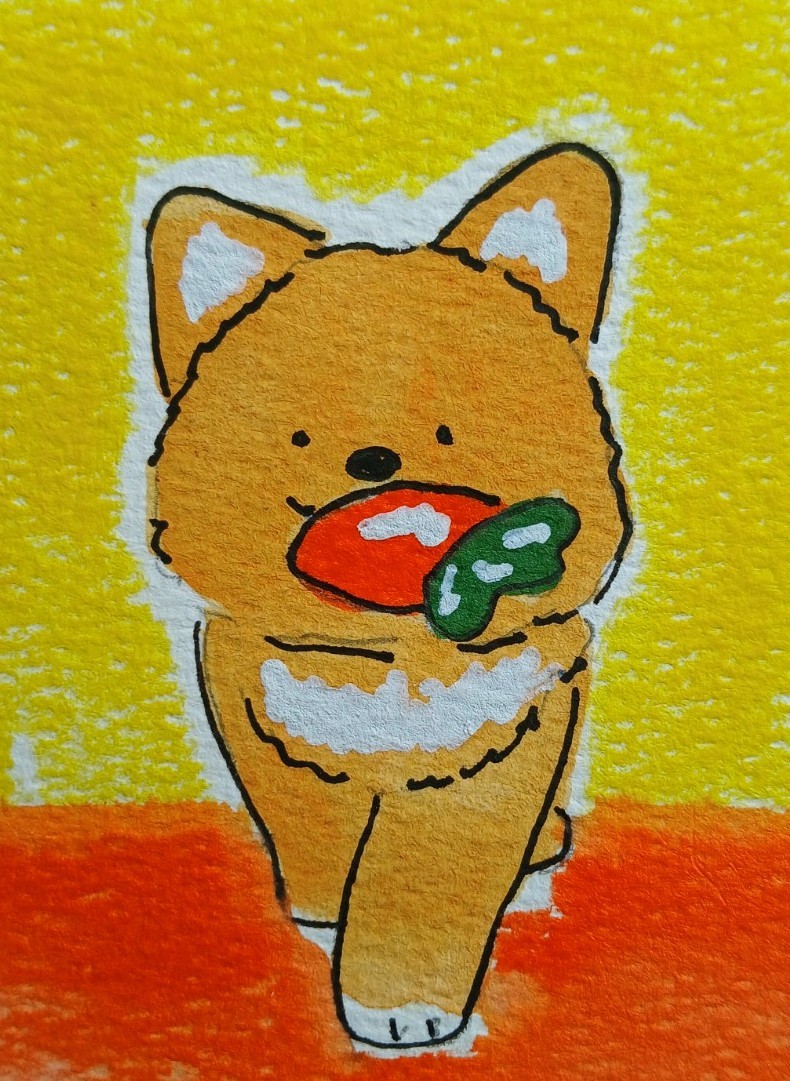 Aceo Mixed Media Art Card