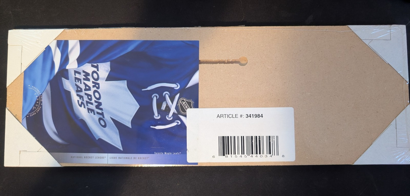 Sealed: NHL Toronto Maple Leafs Jersey Evolution Plaque Wall Art 39x13cm (2013)
