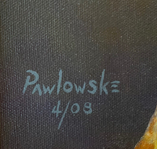 OIL PAINTING APACHE MAIDEN NATIVE AMERICAN GIRL WOMAN PORTRAIT￼ By Pawlowske