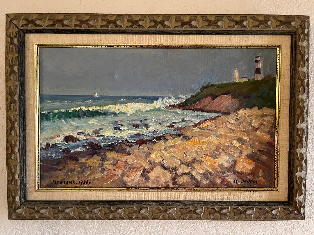 Mychajlo Moroz (Ukrainian Artist) – Михайло Мороз 1988, Oil on Canvas.