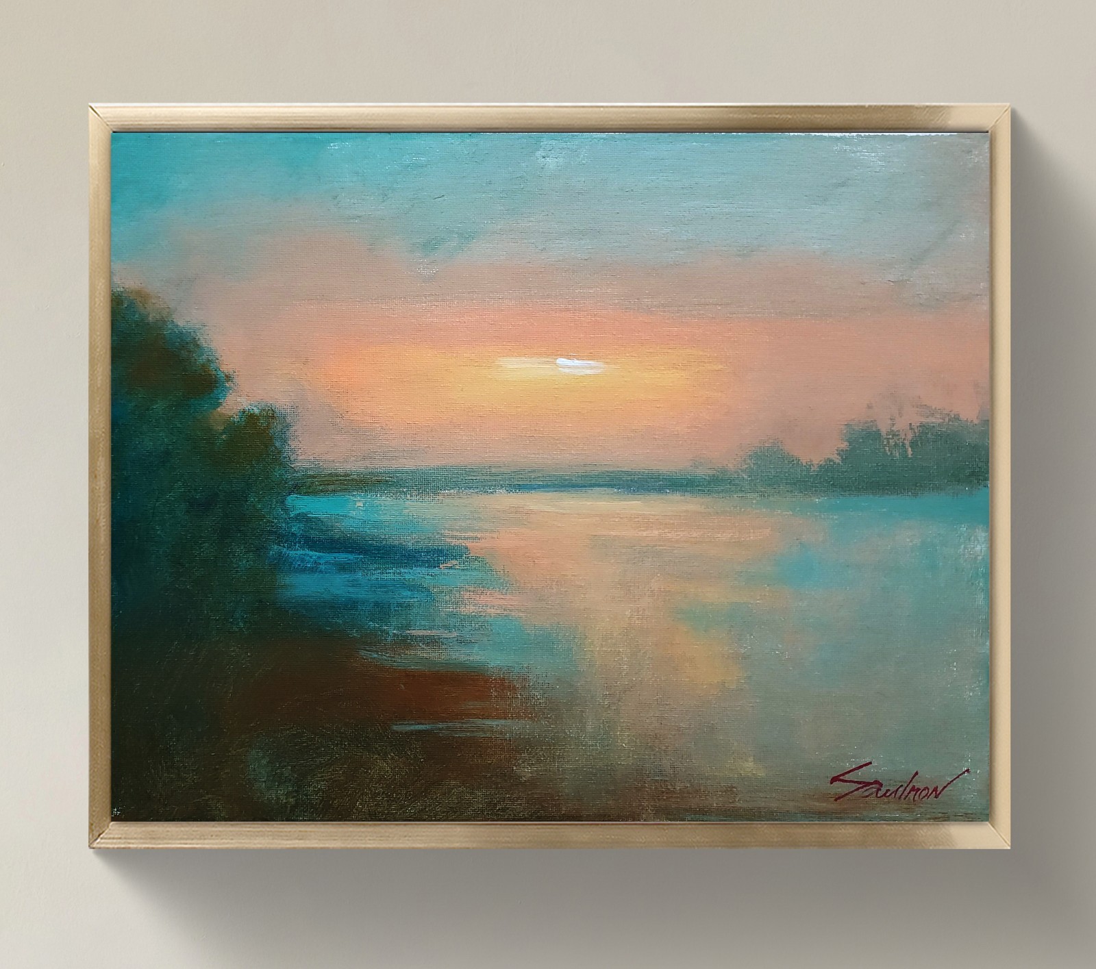 Original Impressionist Painting on 14×11 inch Canvas – Signed by the Artist