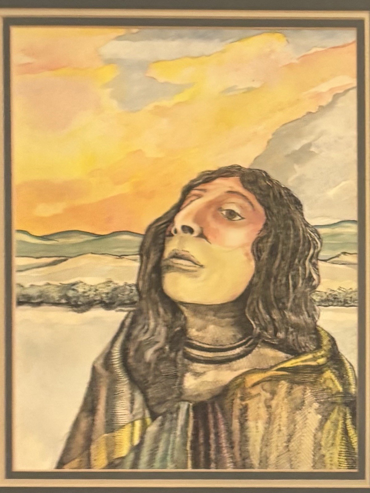 Gerald Stone Original “Pondering” Vintage 1986