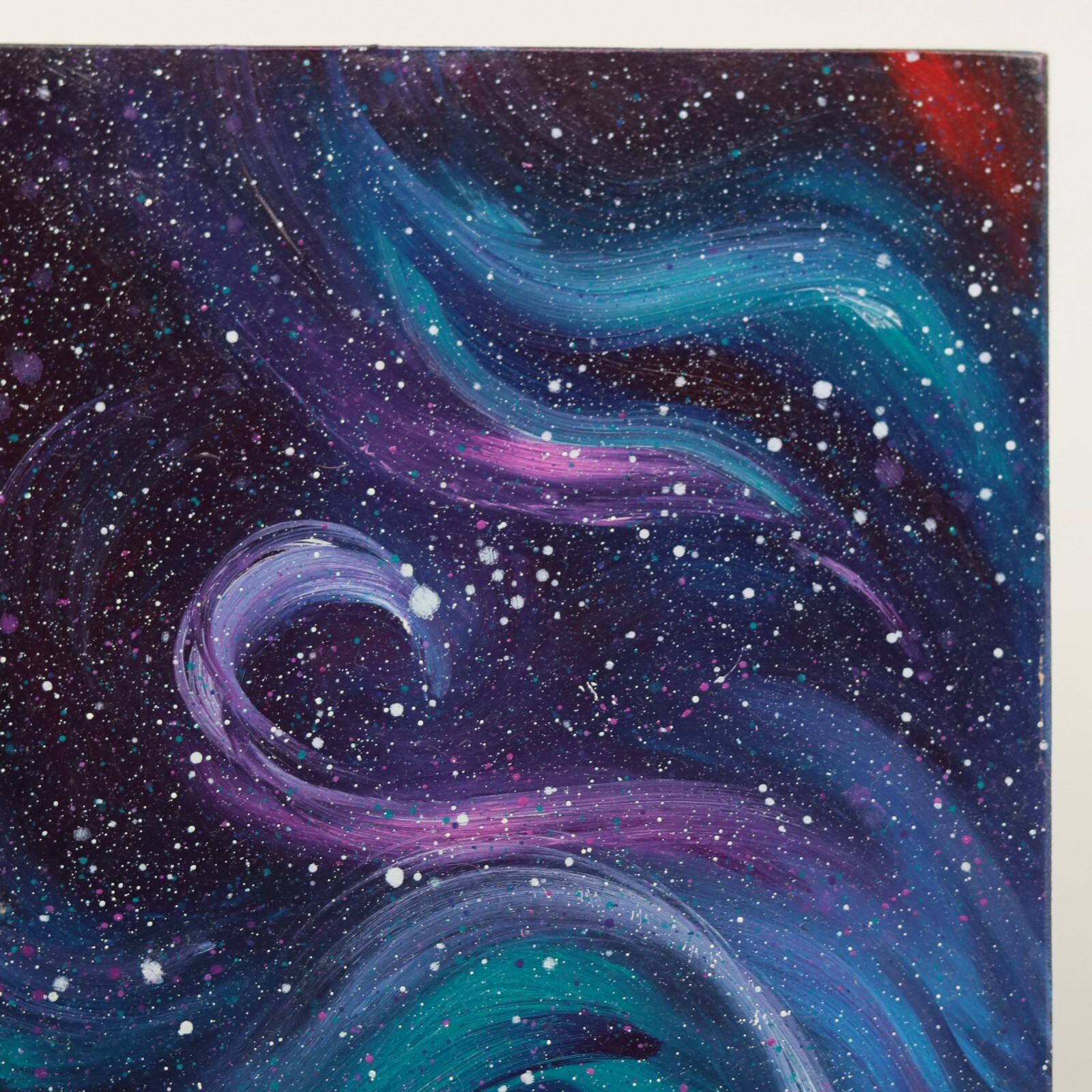 Galaxy Painting Space Painting Oil Original Space Art Outer Space Decor Galaxy