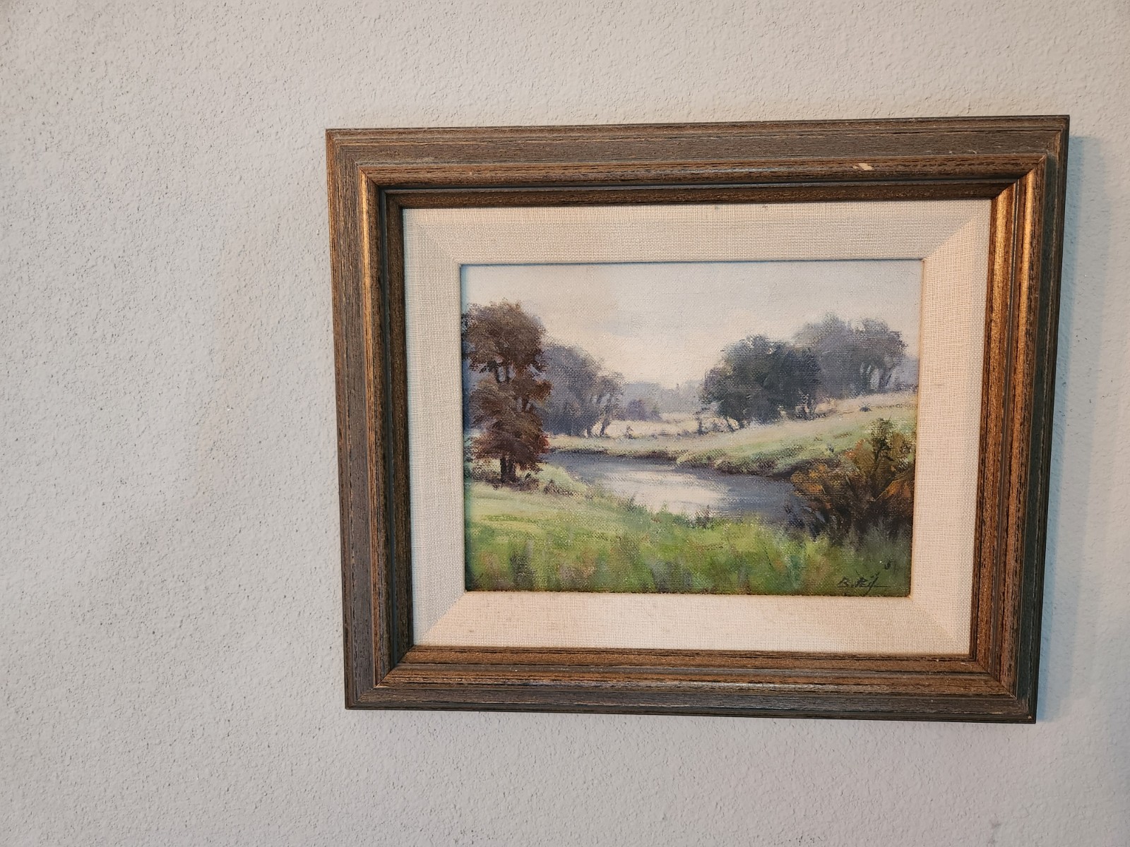 Morning Haze By Bruce Peil, OPA. Field Study.