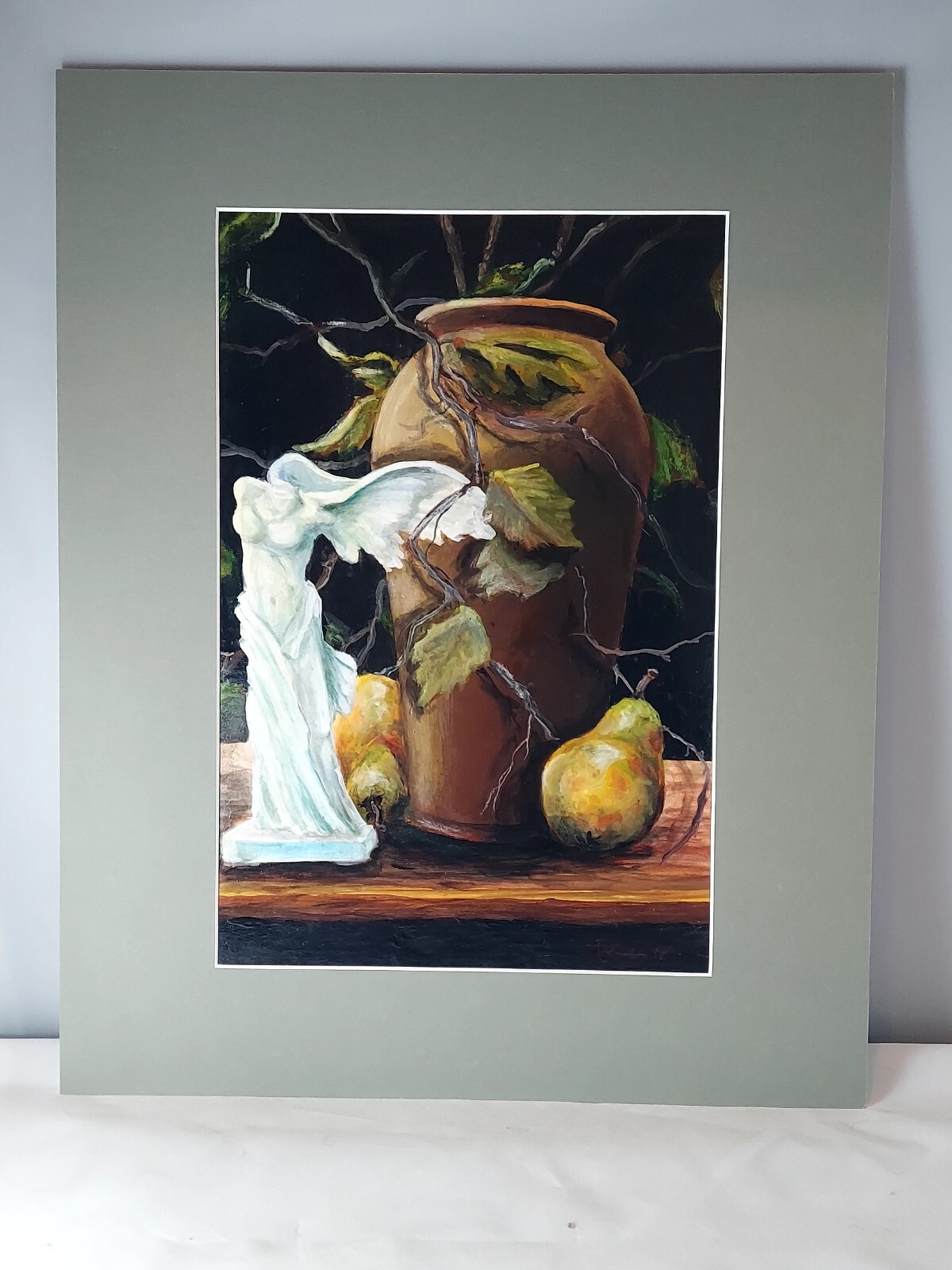 Prison Art Acrylic Painting, «The Resurrection «