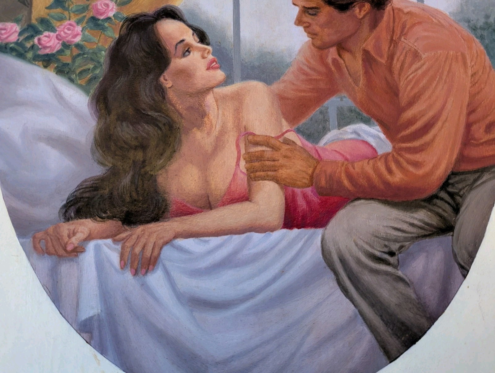 Pulp Illustration – 1950’s – Intimate Scene – Lloyd Birmingham (1924-?)