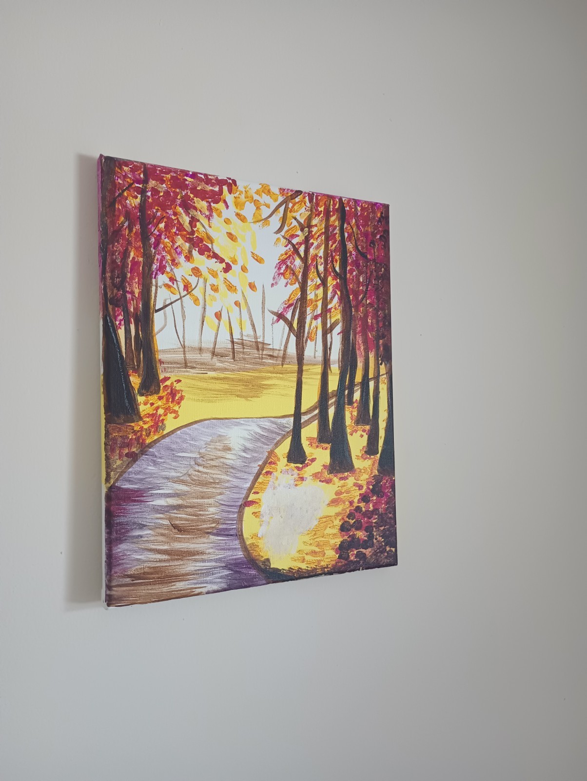 Acrylic Painting Kit Original Artwork On Canvas Wall Art Decor Home Decor Autumn