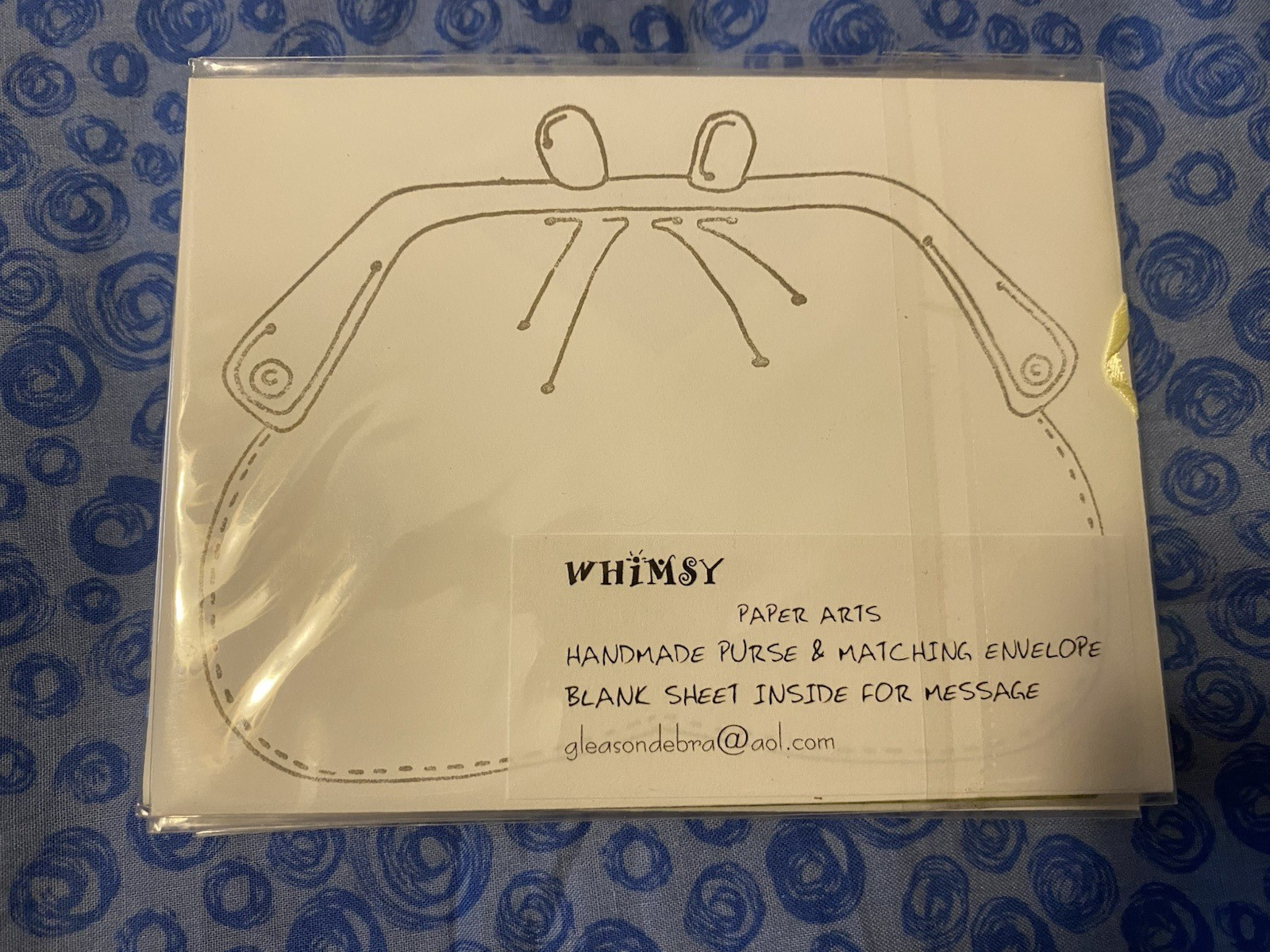 Whimsy Mini Purse w/ envelope – Set of 10