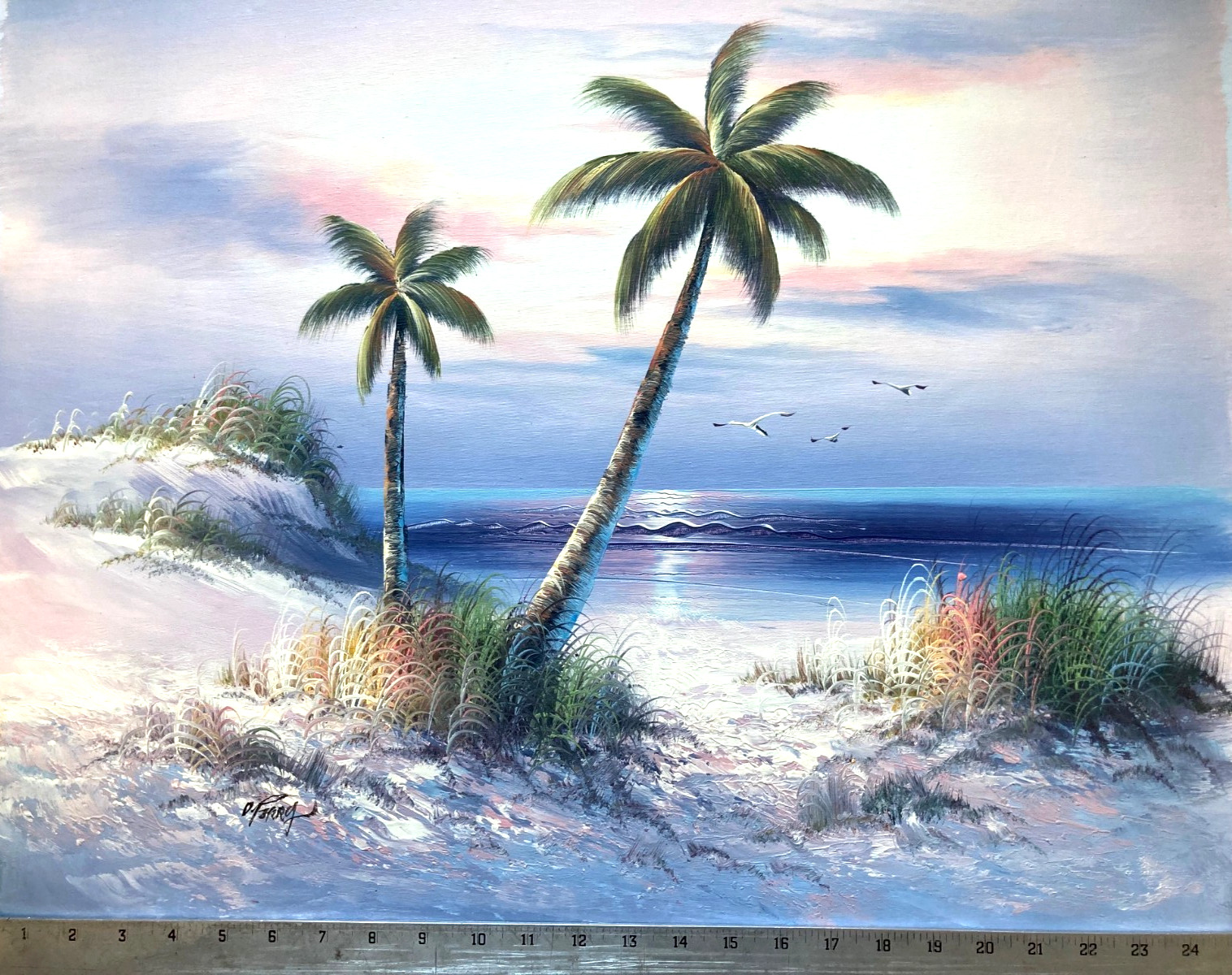 Original Oil Painting – Florida Beach