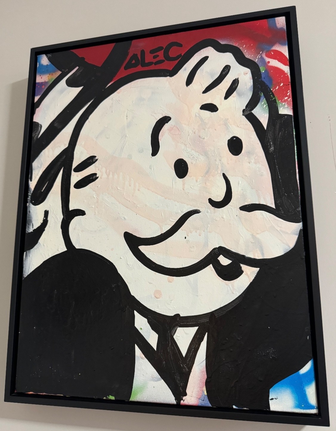 alec monopoly original art limited edition 2014- Zachary elliott make a wish