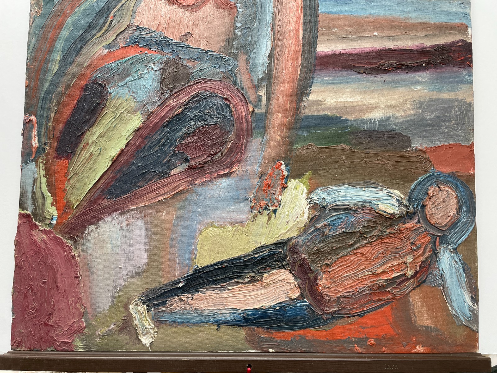 Acrylic Artwork on Art Board «Untitled» 24X30