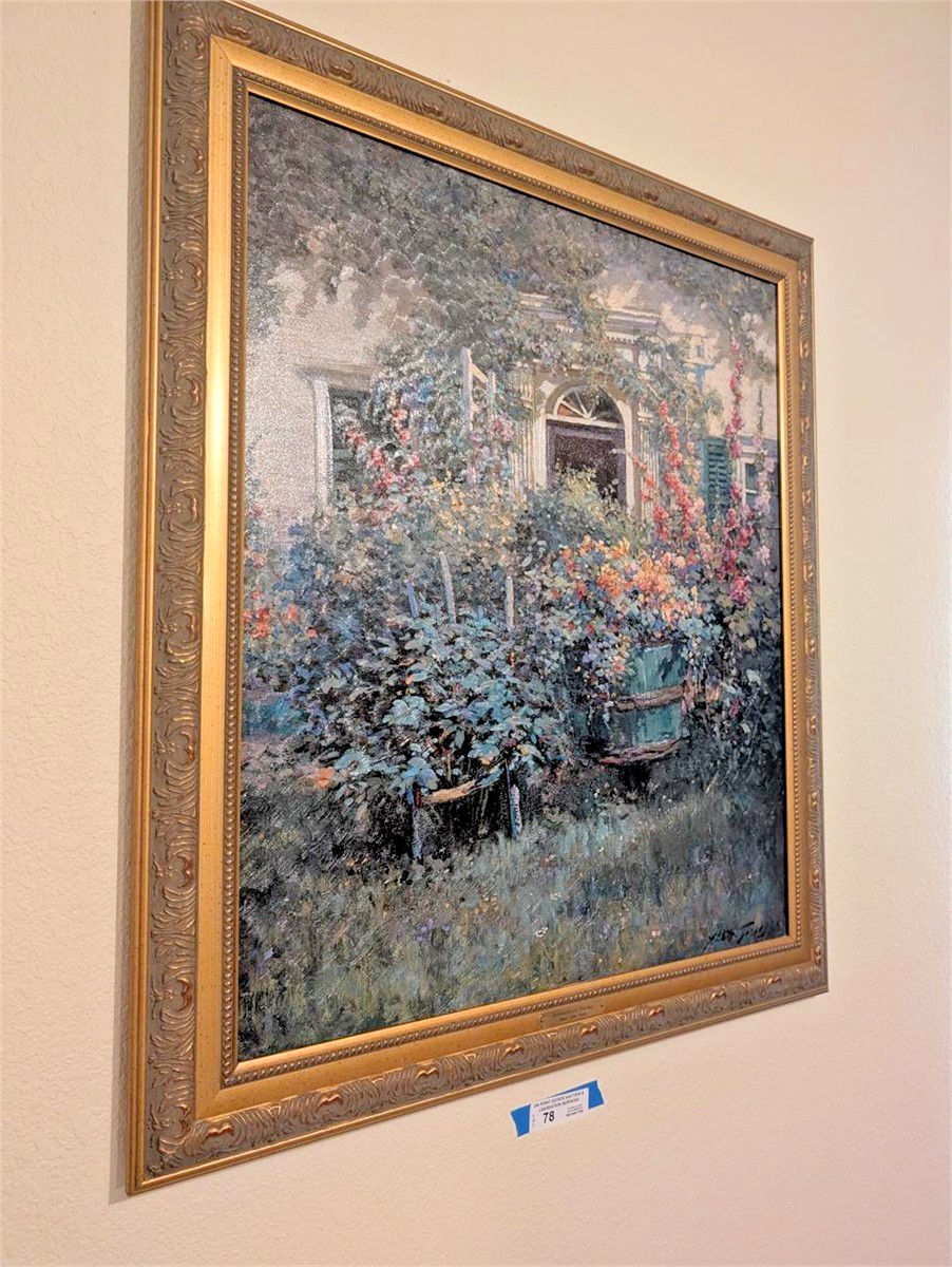 Abbott Fuller Graves “Kennebunkport Doorway” Museum Reproduction Canvas Painting