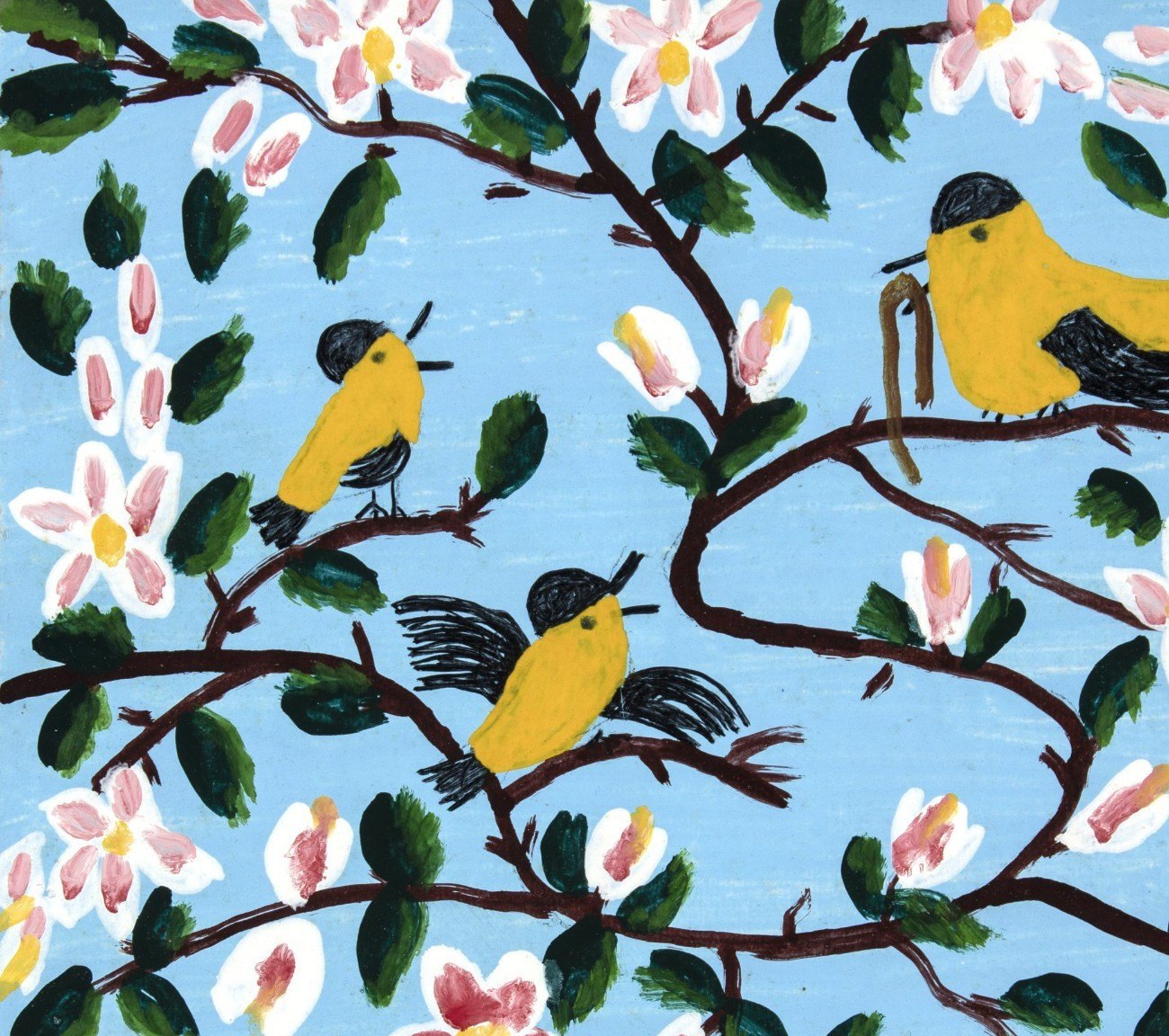 Maud Lewis (Handmade) Signed Oil Painting on Canvas 16×20 in Naive Art ..