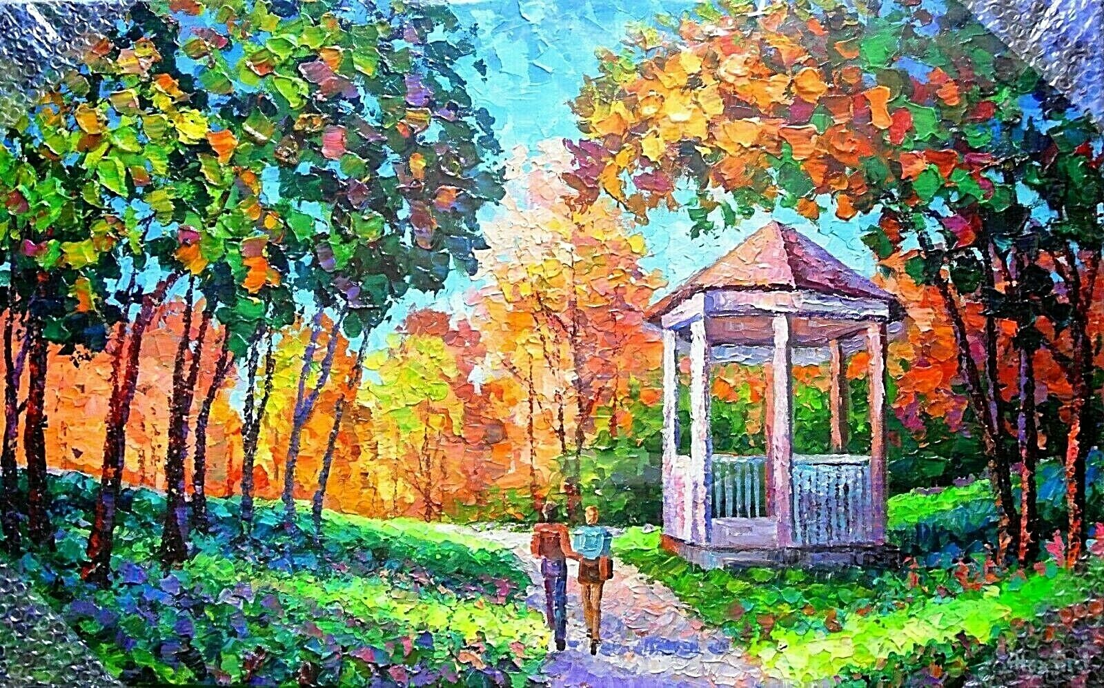 Alexander Antanenka-Romance in the Daylight-ORIG Oil/Stretched Canvas/Signed/COA