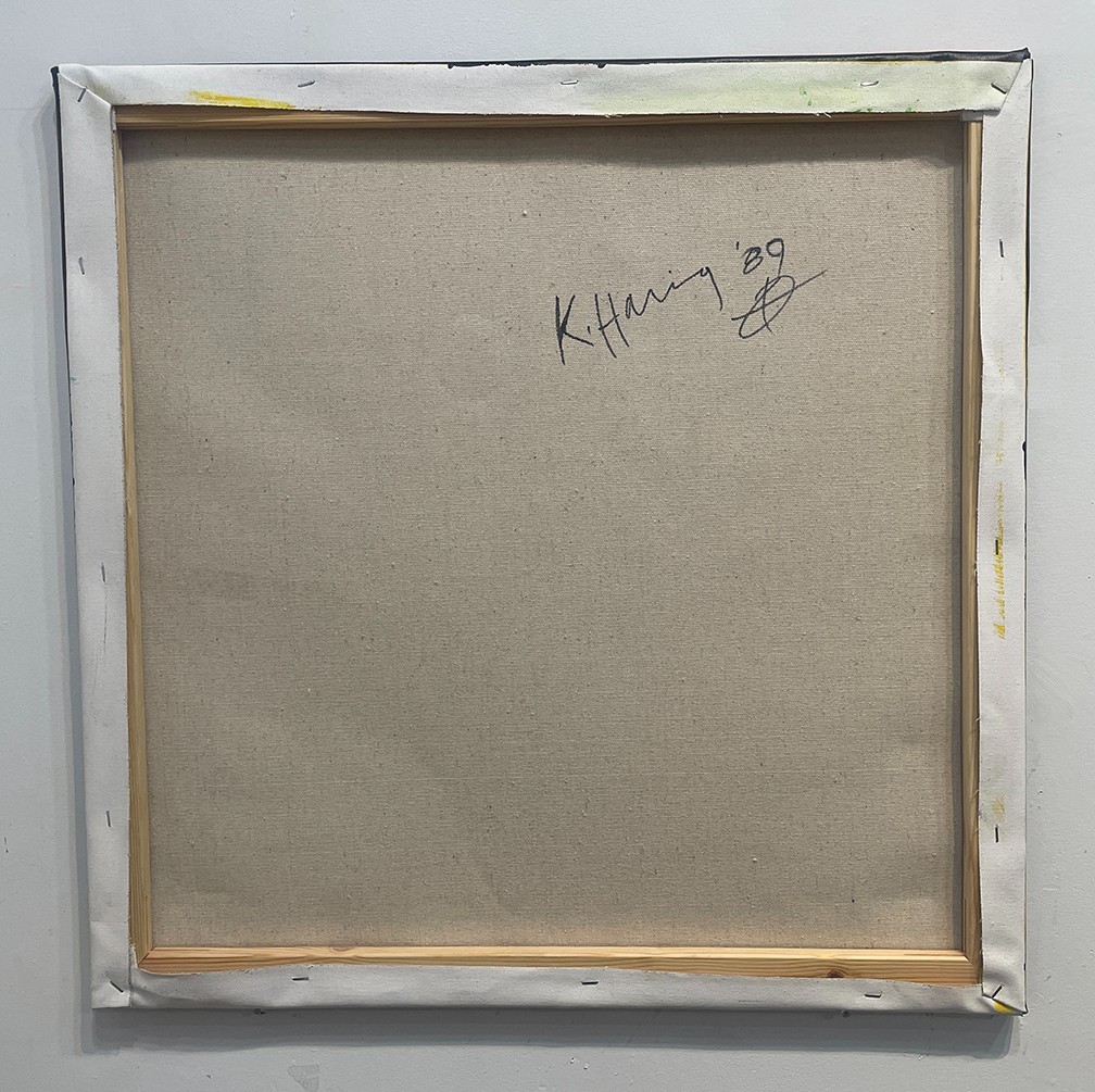 Keith Haring Painting – NYC ART SCENE * African colors