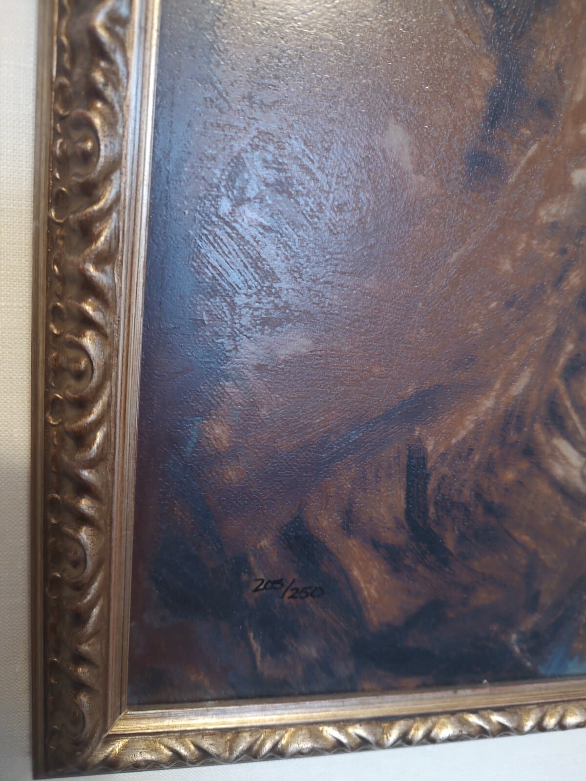 Jose Royo «Genesis» Signed & Numbered Serigraph on Panel #20/250 42 x 50″ Framed