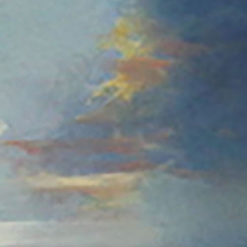 LANDSCAPE Oil painting contemporary 8×8 UKRAINE