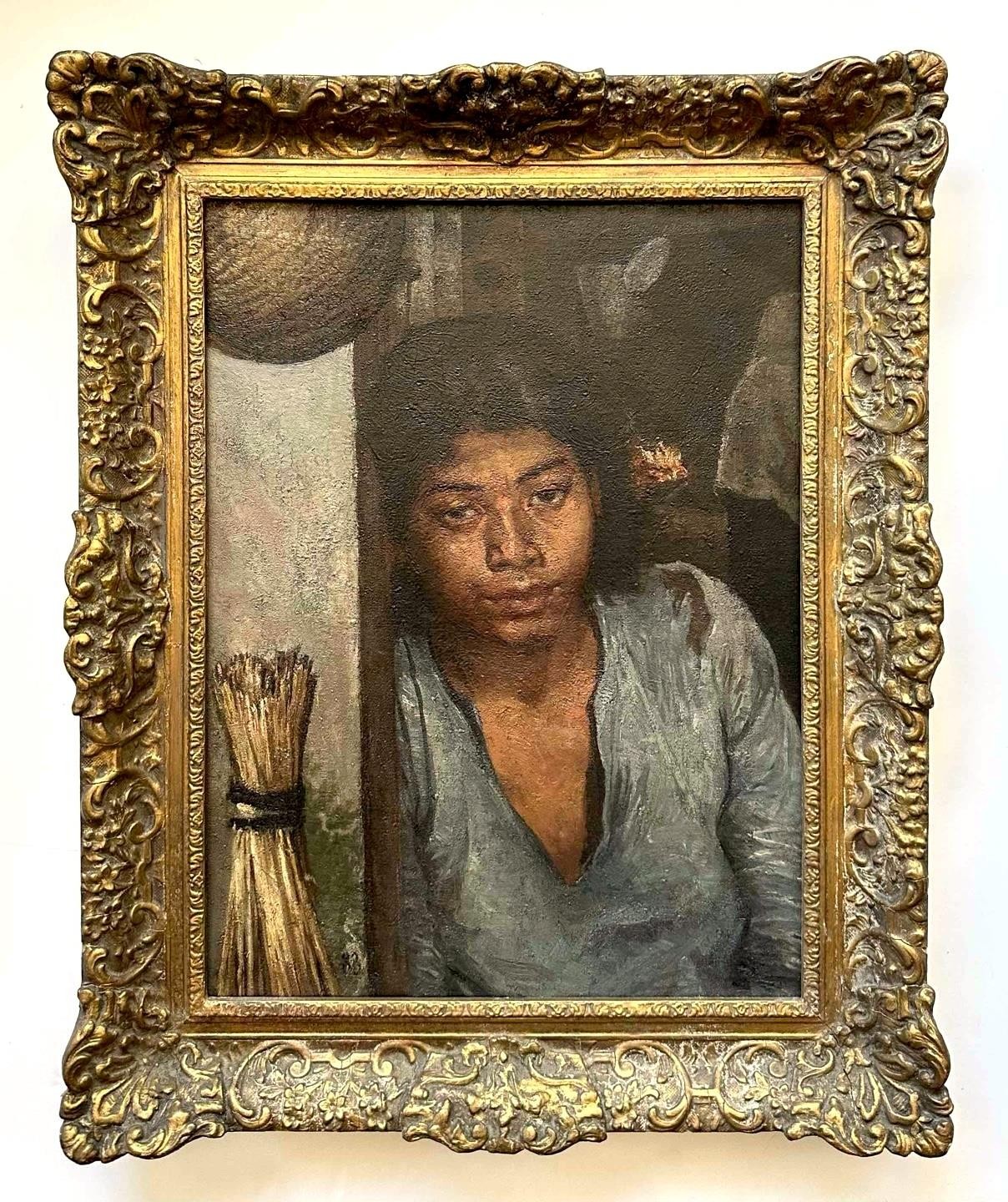 Anne Marie Gilbert-Jespersen (Danish) – Indonesian Girl circa 1883