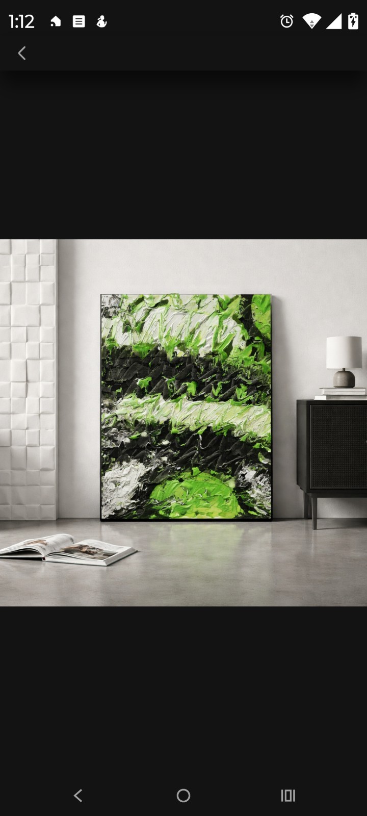 Trey Coppland, Confusions Abstract Acrylic Painting, 24+30 in, Original
