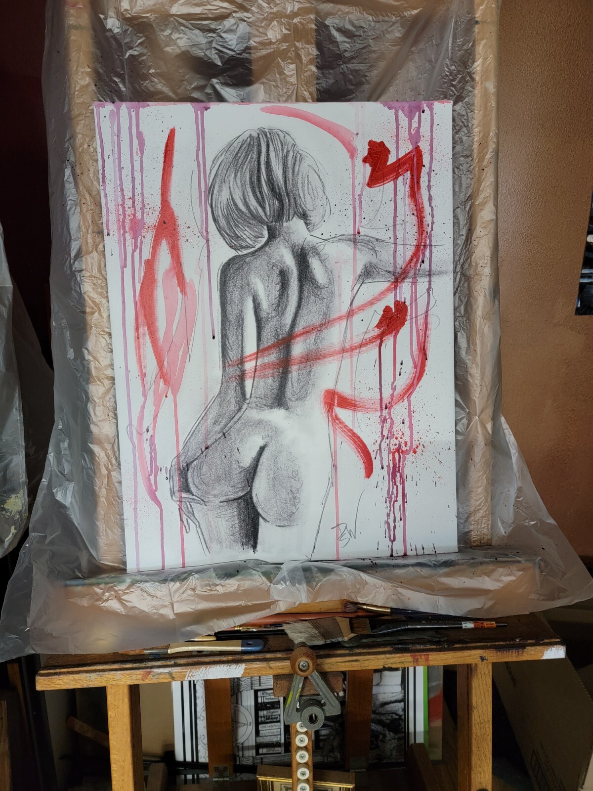 Figure Model Painting