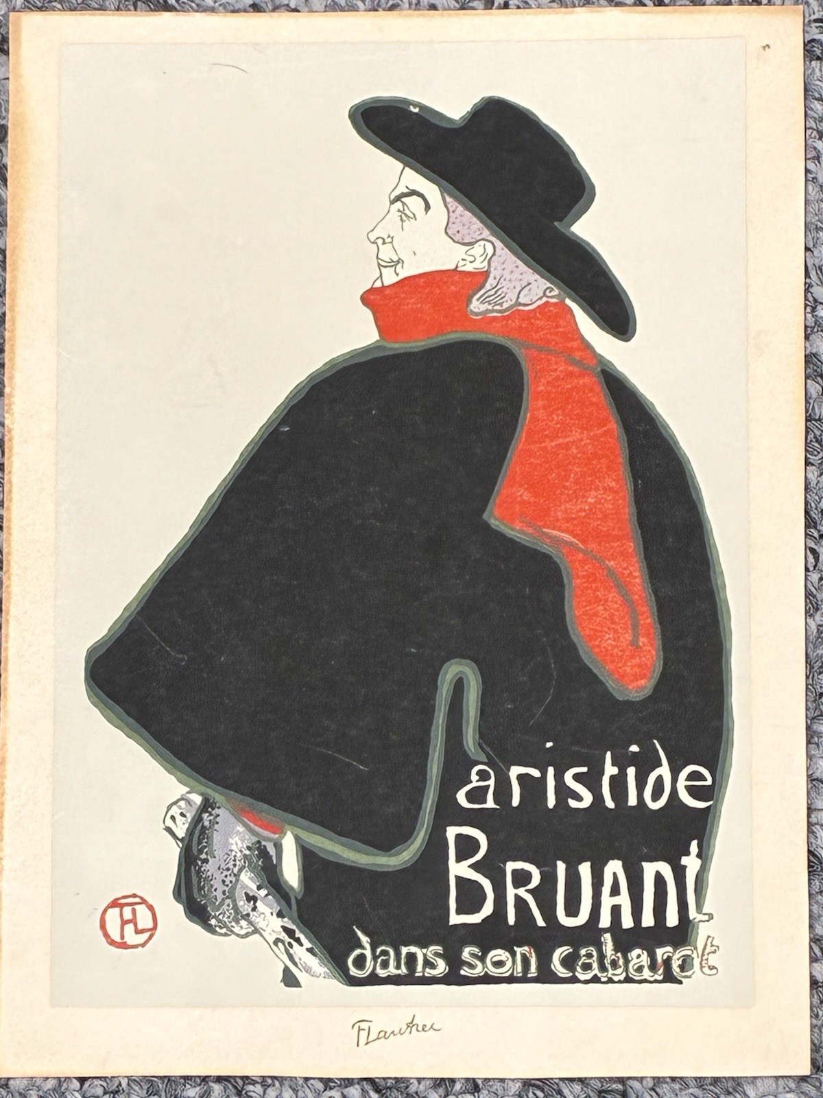 Henri De Toulouse-Lautrec- Lithograph Artistide BryantPrinted In 1957 By Mourlot