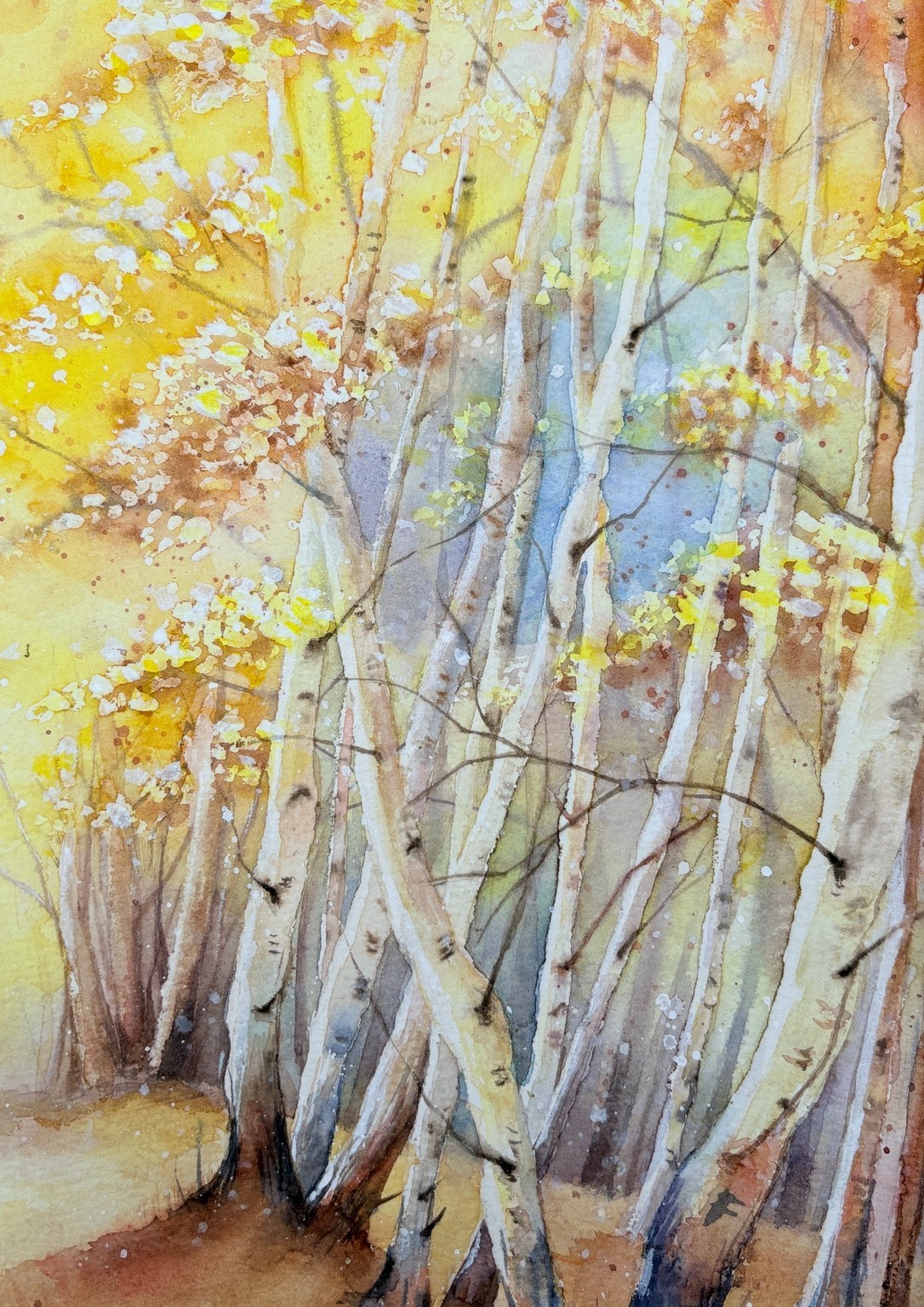 water colour painting