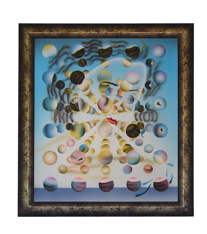 FRAMED- GALATEA OF THE SPHERES SALVADOR DALI REPRO
