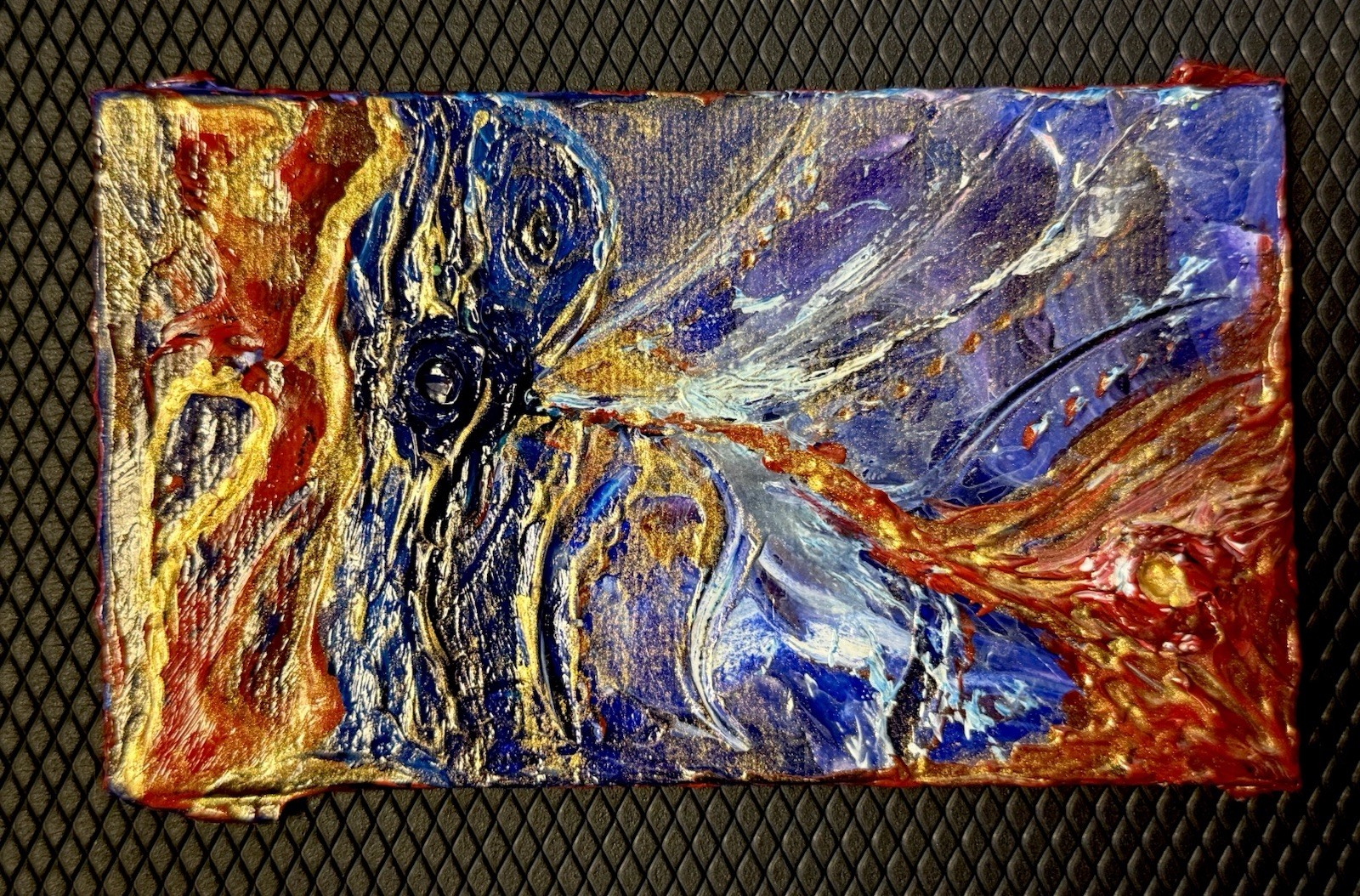 3×5 Hand Painted Acrylic on Canvas