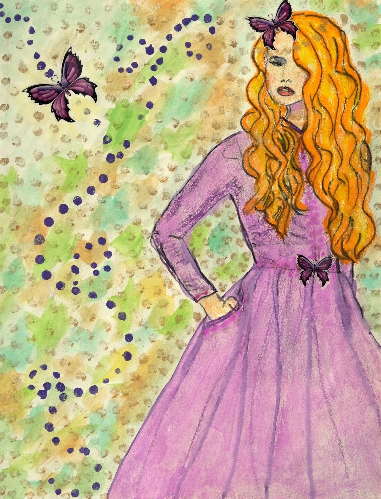 Art, Painting, «Dream 2″ – giclee on canvas 18″x22» by Yelena Berzon