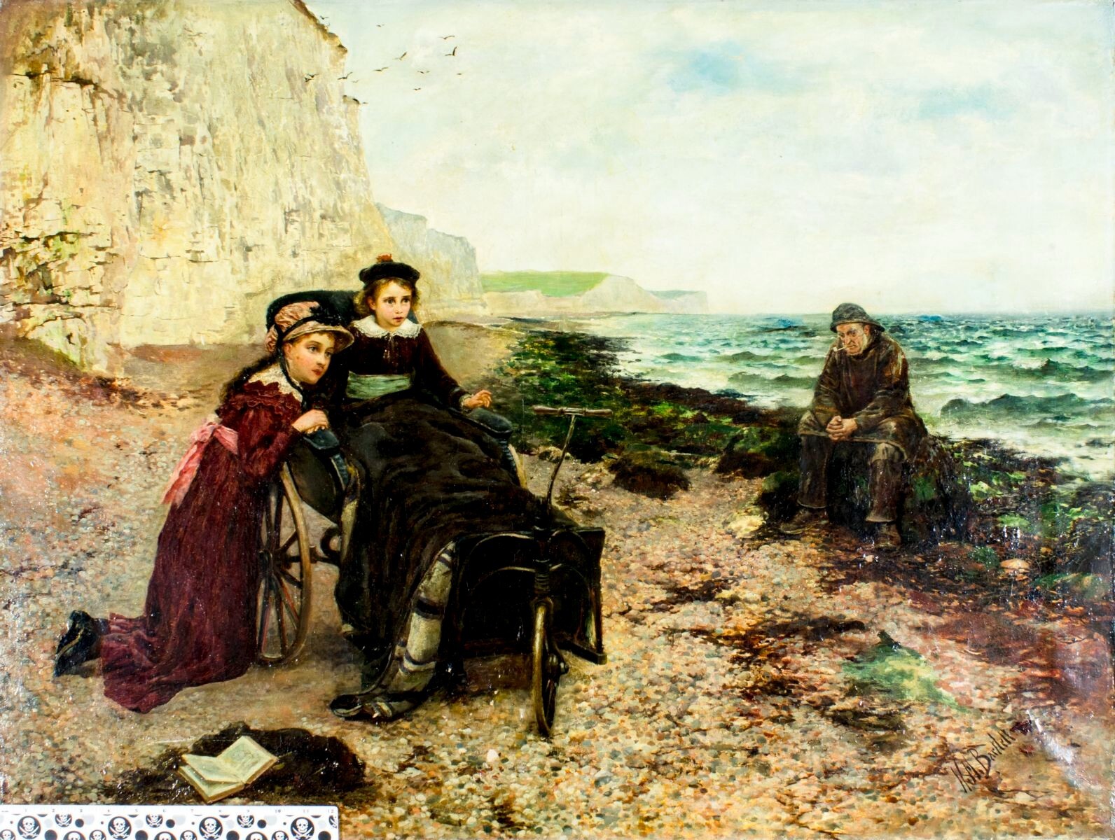 William Henry Bartlett (Irish,1858-1932) oil painting antique 117122