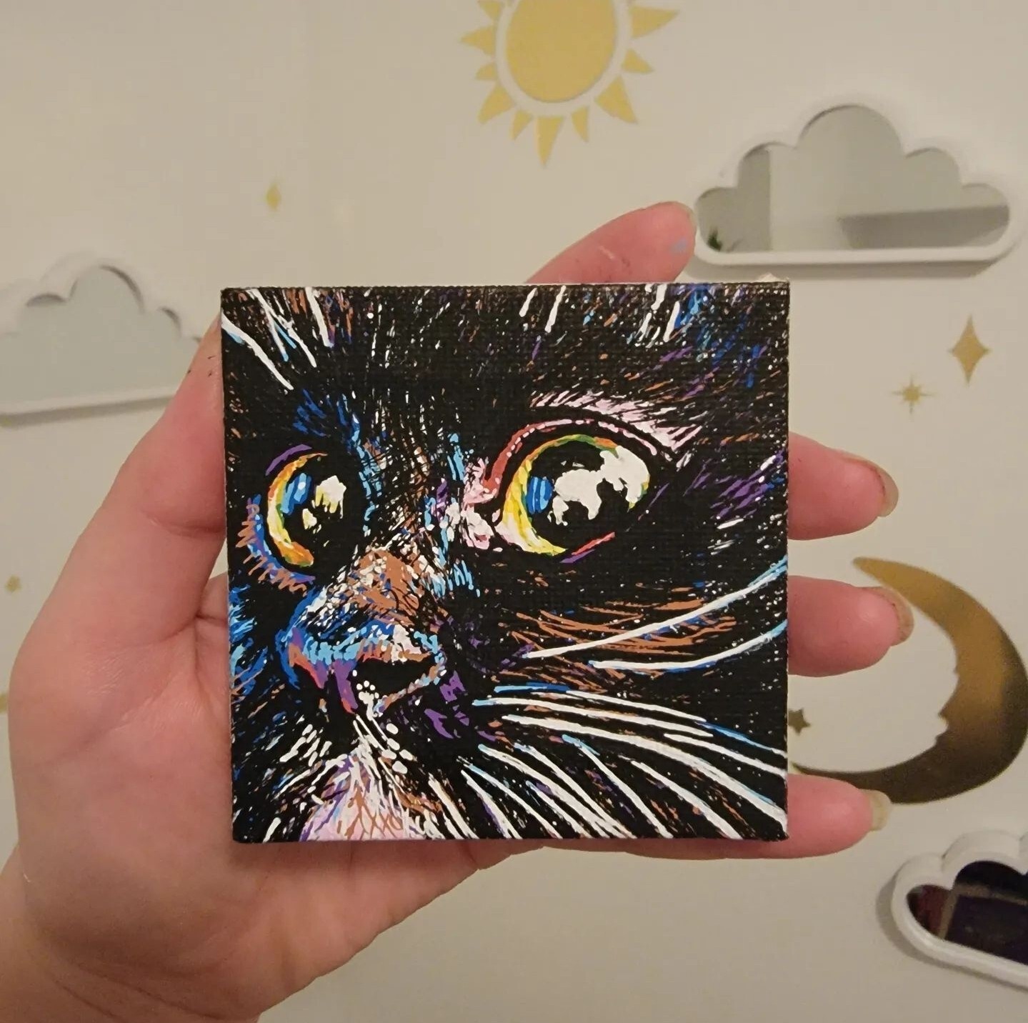 Amazing Custom Pet Portrait – 12″x16″x.5″ – Archival Canvas