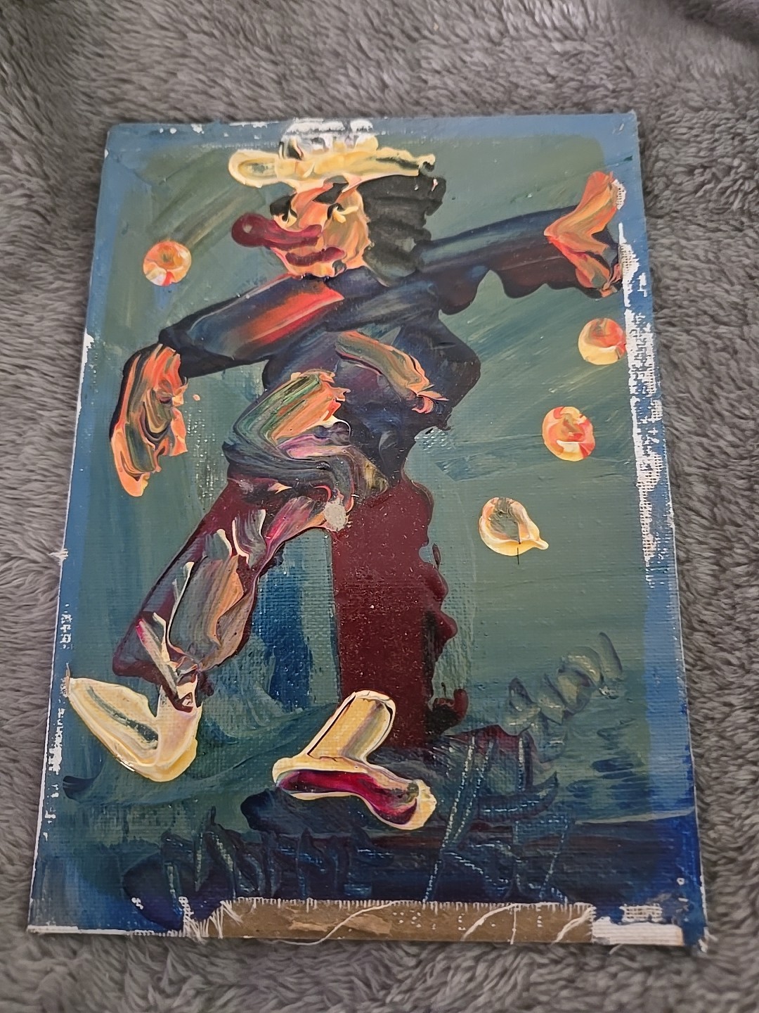 morris katz oil painting