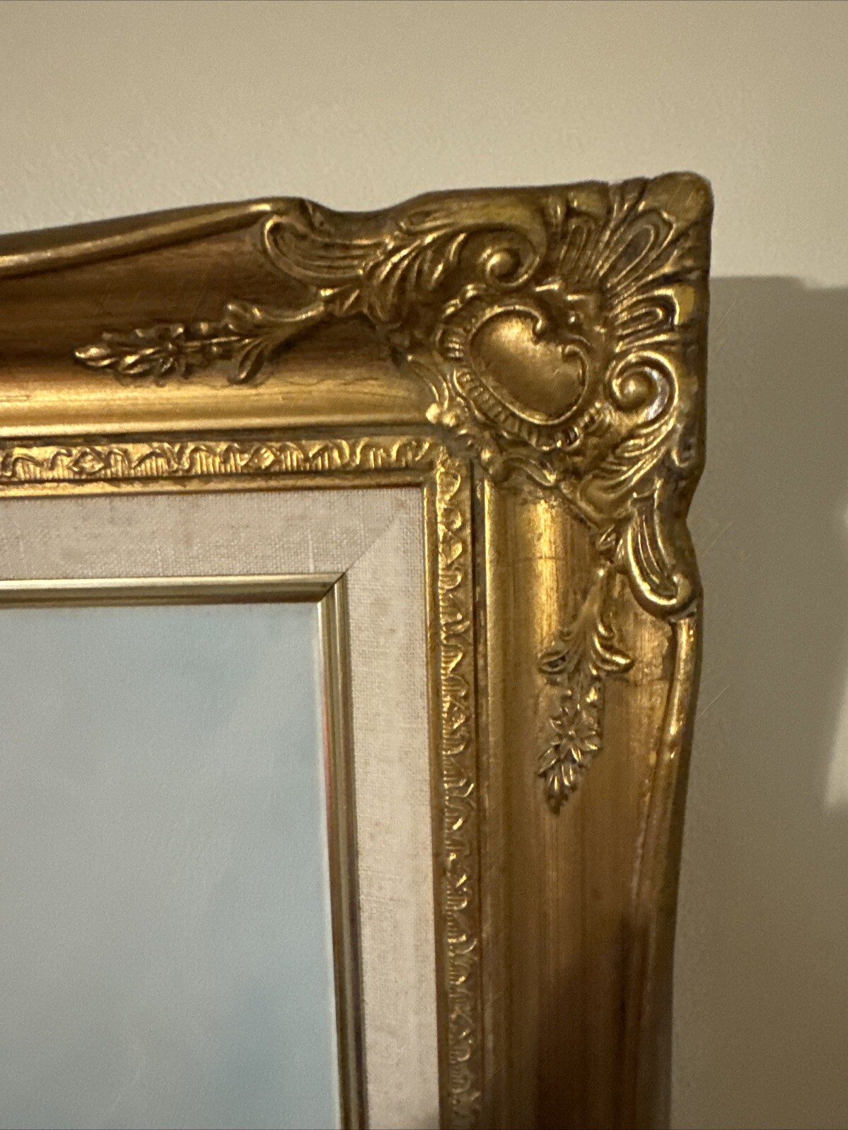 29”x25.5” Framed And Matted Oil On Canvas Still Life botanical (Pink Rose)
