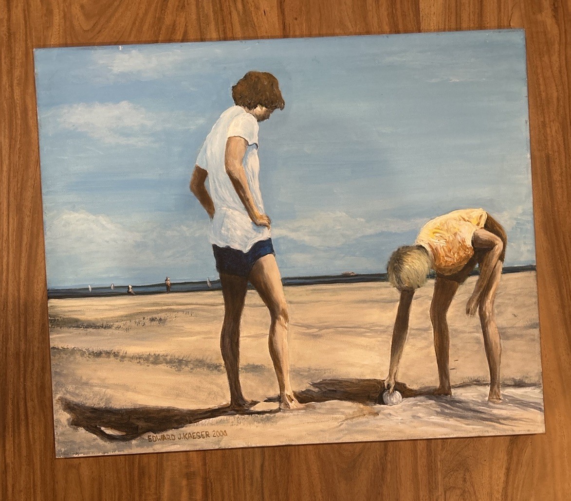 Original Oil or Acrylic On Canvas Art Painting