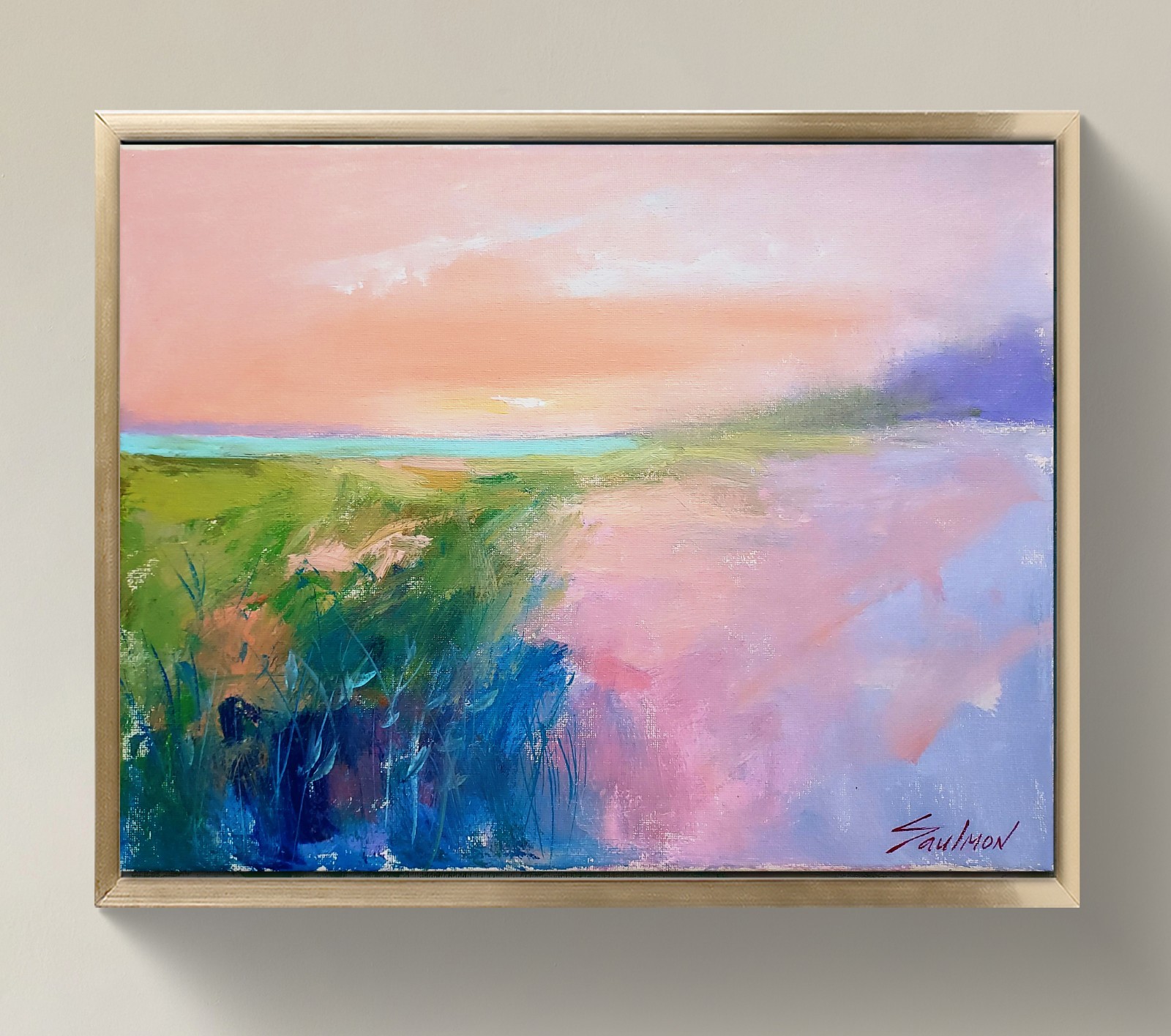 Original Impressionist Painting on 14×11 inch Canvas – Signed by the Artist