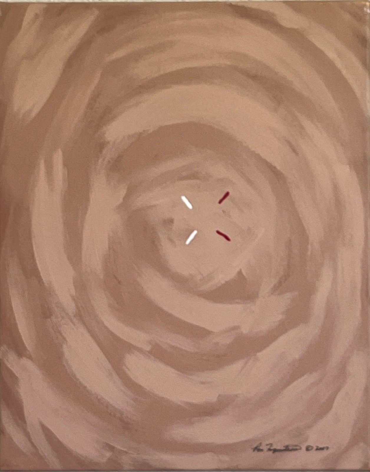 Original Abstract Acrylic Art Painting – Heart and Soul 2