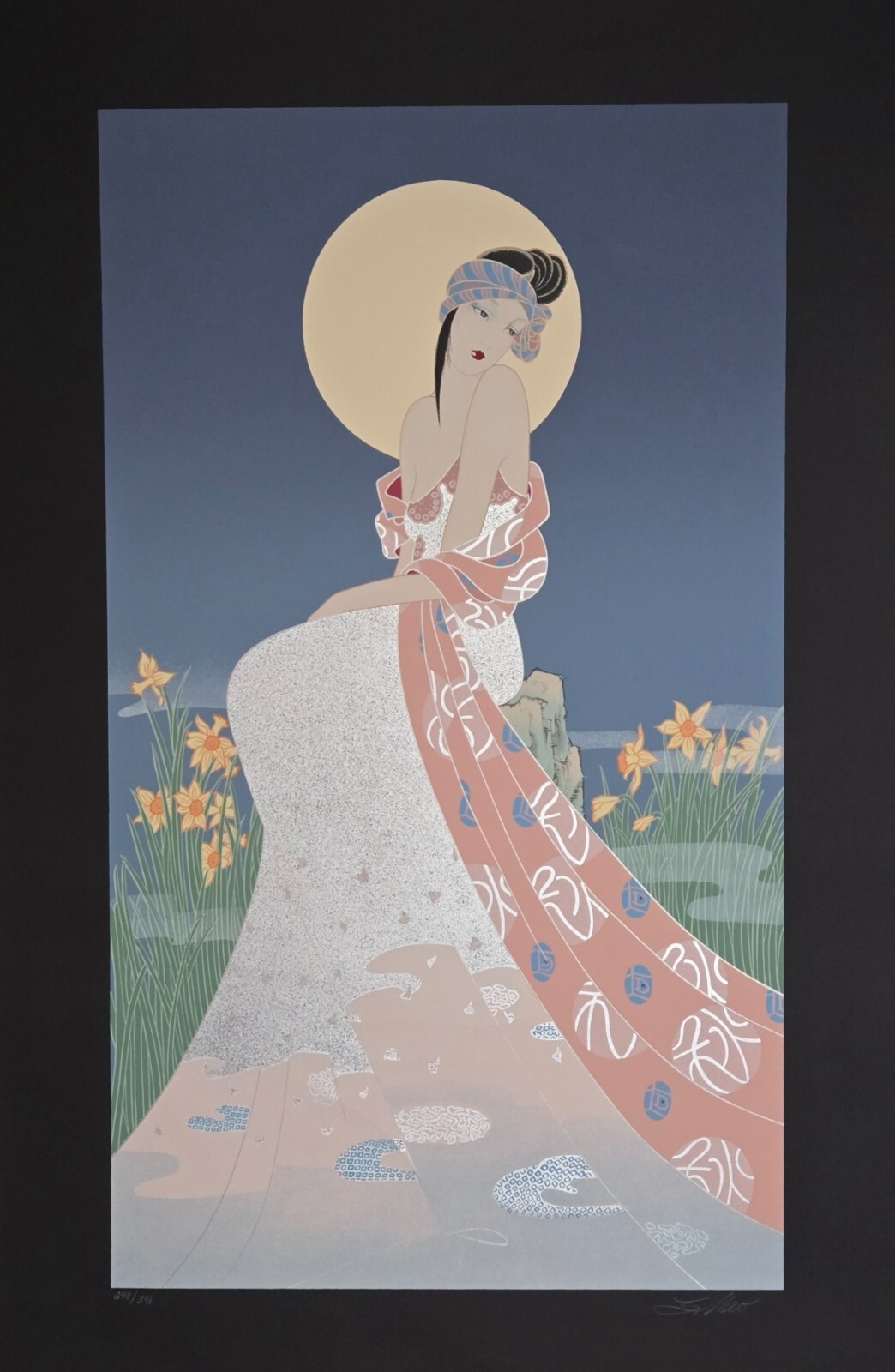 Lilian Shao Serigraph «Moonrock» Hand Signed & Numbered