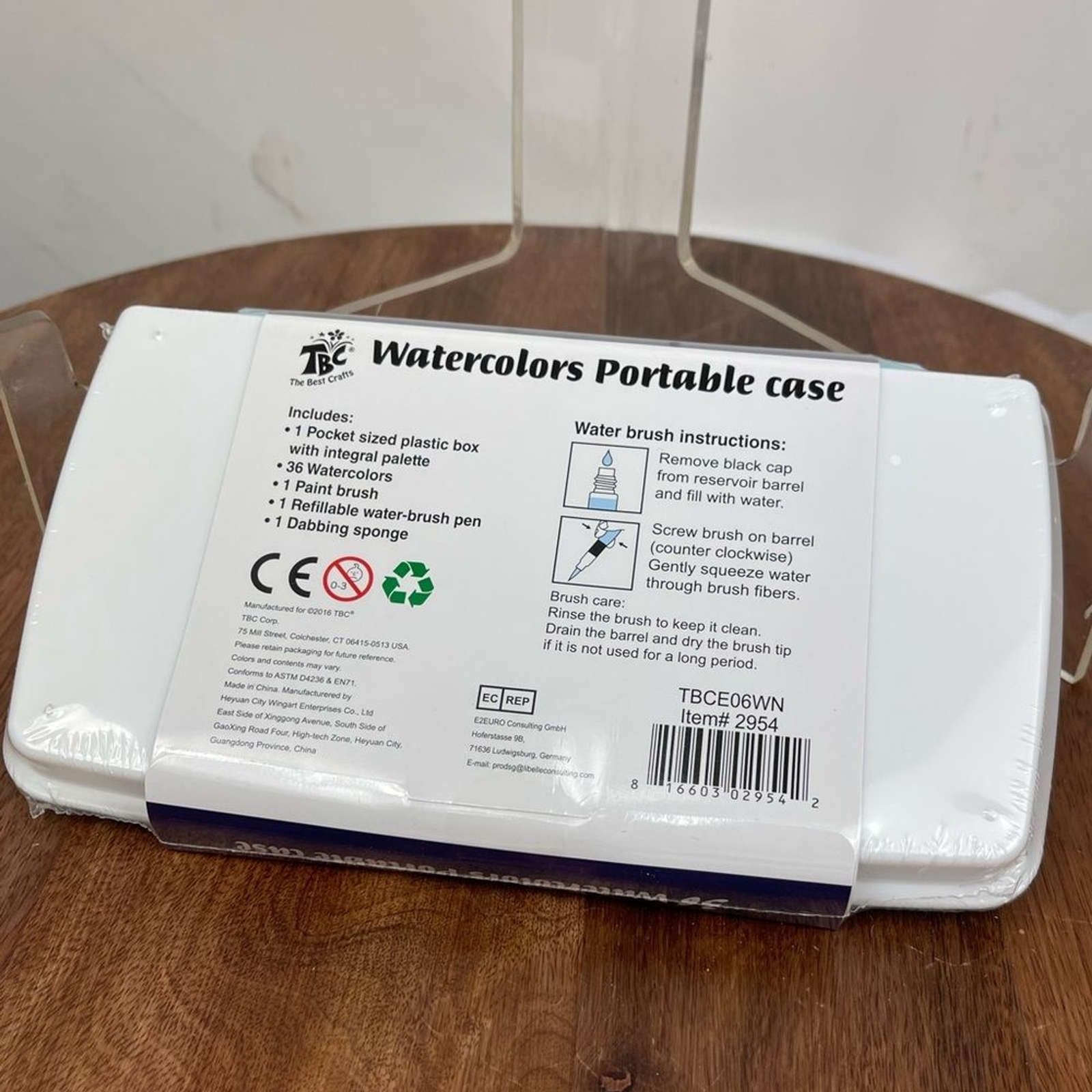 TBC watercolor Portable case.