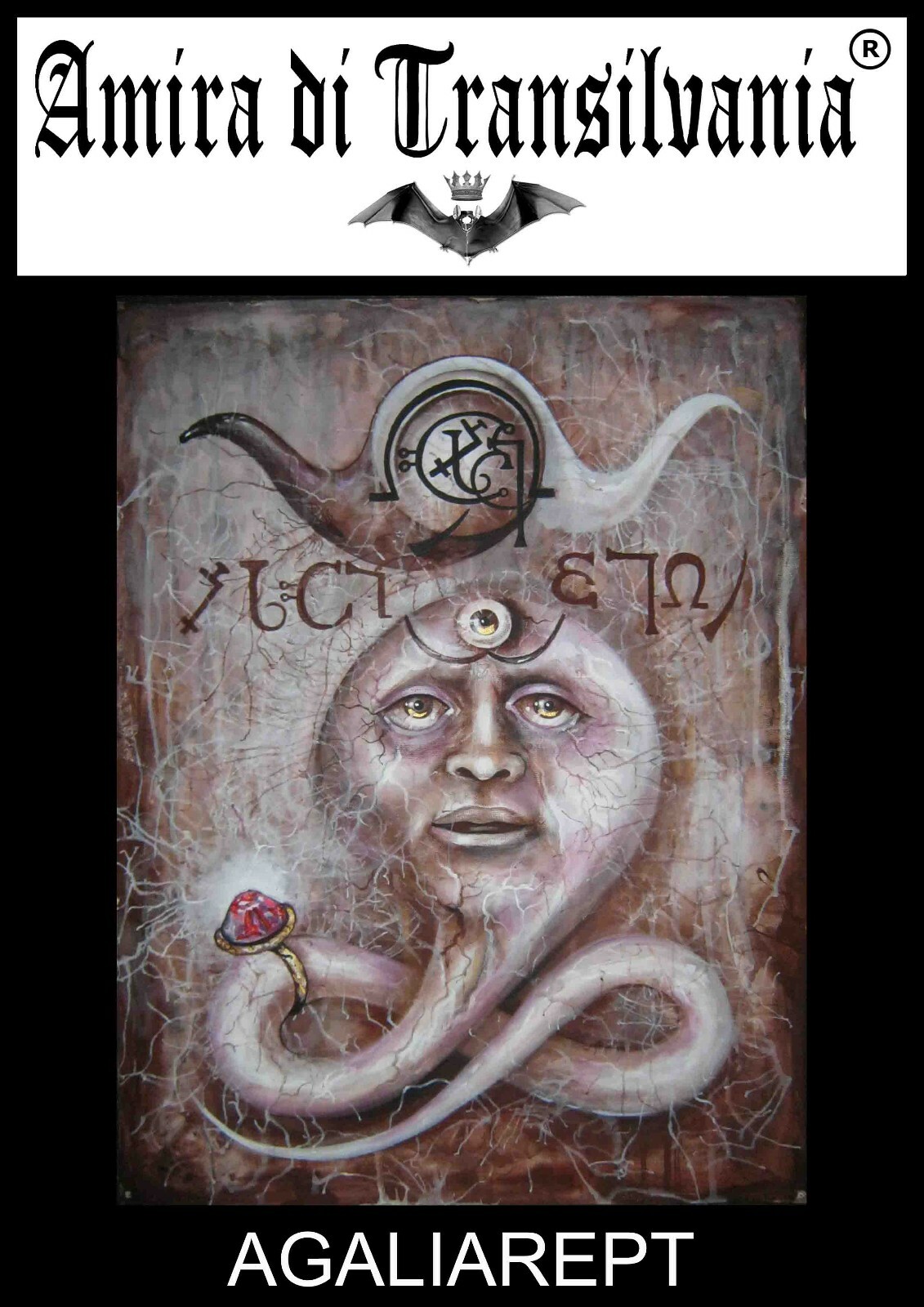 modern contemporary art painting figurative ars goetia lemegeton kabbalah demon
