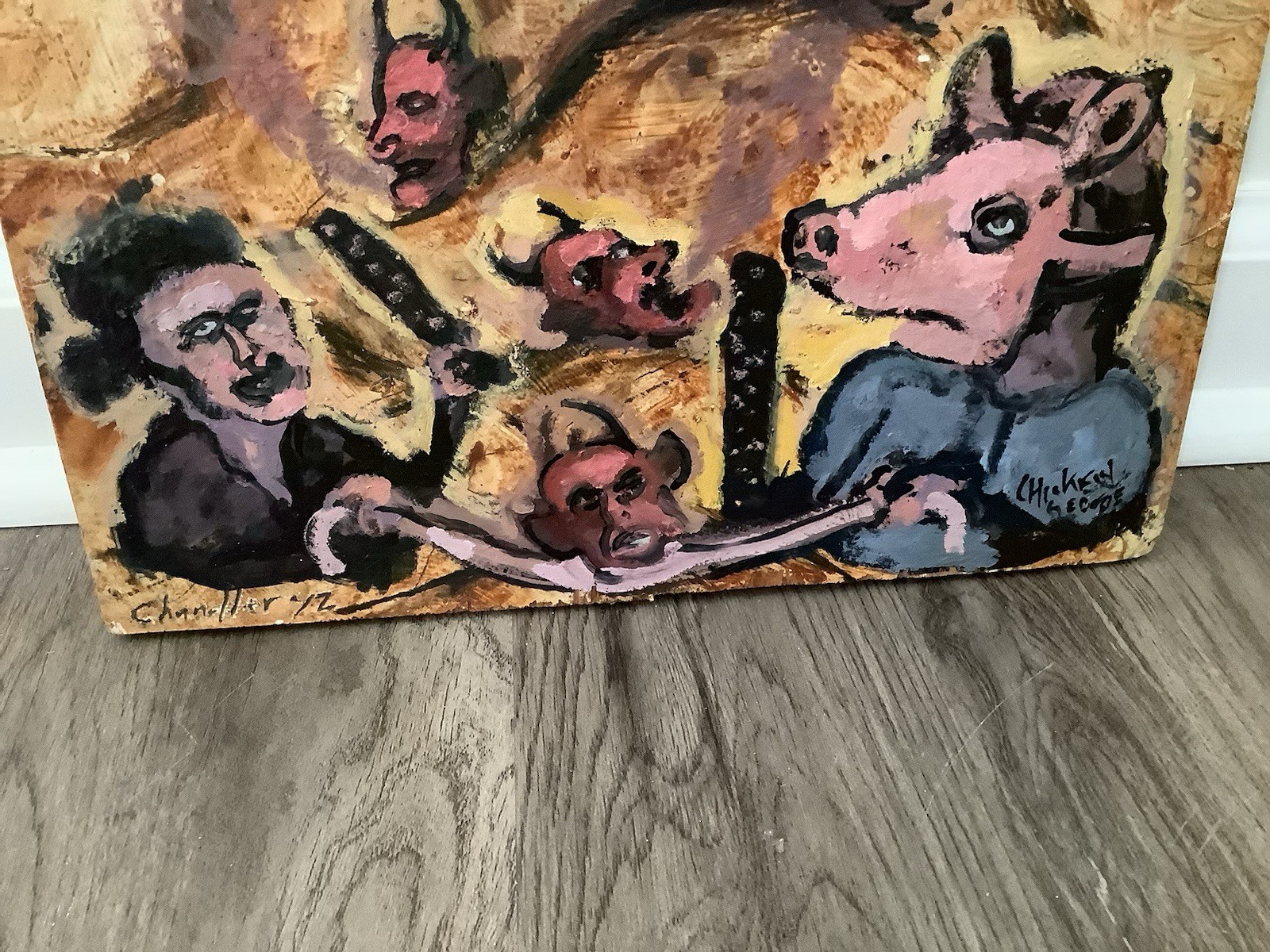 2012 Georgia Red Mud Steven Chandler / Chicken George Darsey TX Folk Art BBQ Col
