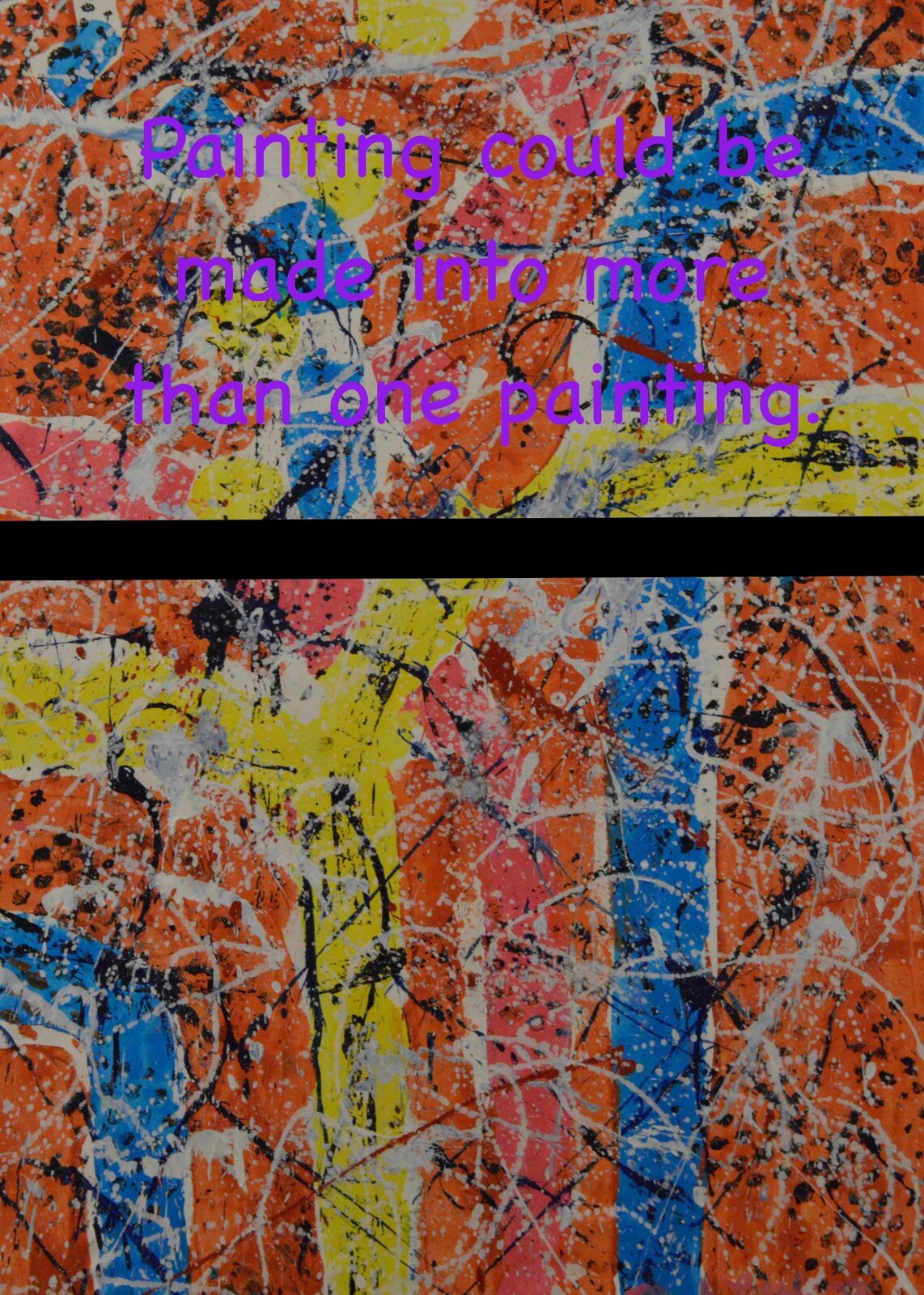 64”X44” Mark Little original canvas ￼painting OOAC Acrylic,Abstract, Action XL