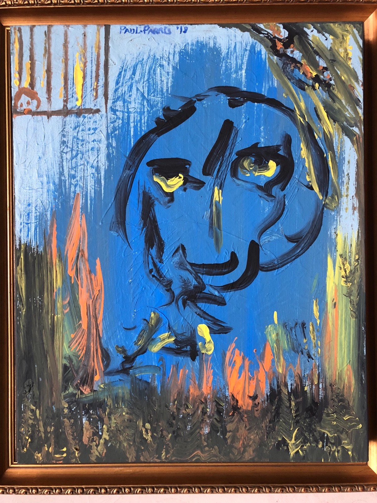 Paul Parris Outsider Art Expressionist Picasso Dali Graffiti Miro Chagall Keil