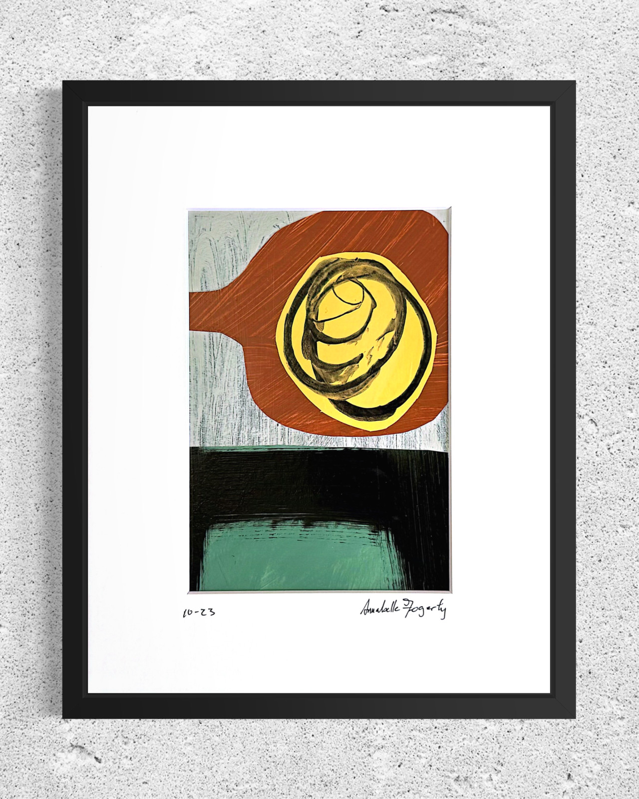 Set Of 8 Original Still Life Collage 8×10 Matted Contemporary Kitchen Wall Art