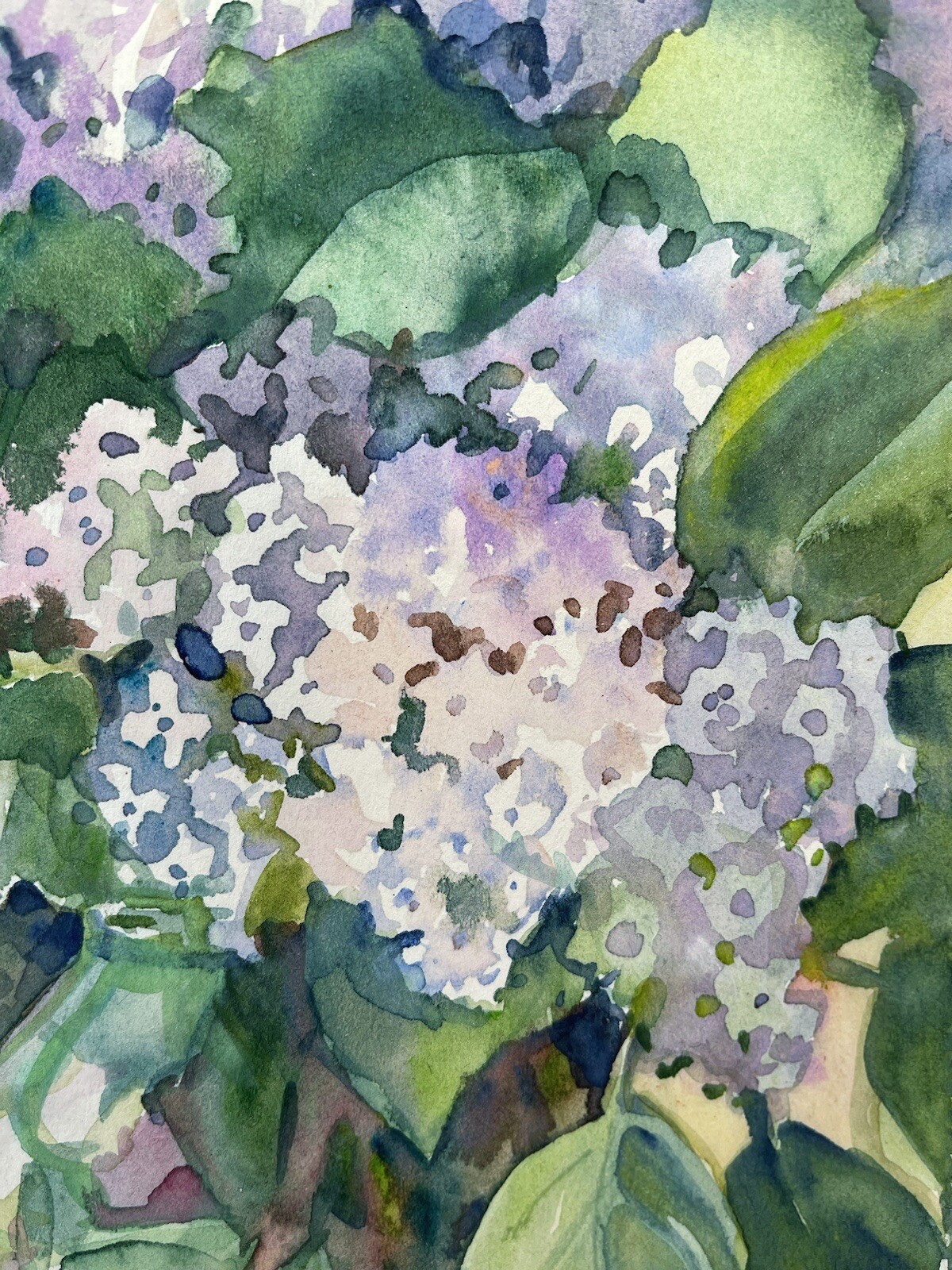 «Bouquet Of Lilac» Ukraine. Original Work Of Ukrainian Artist Watercolour