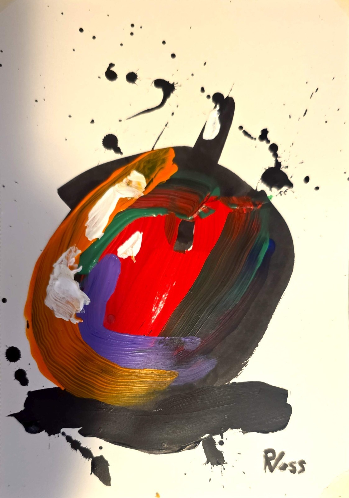 Richosso Apple 7 x 10 paper