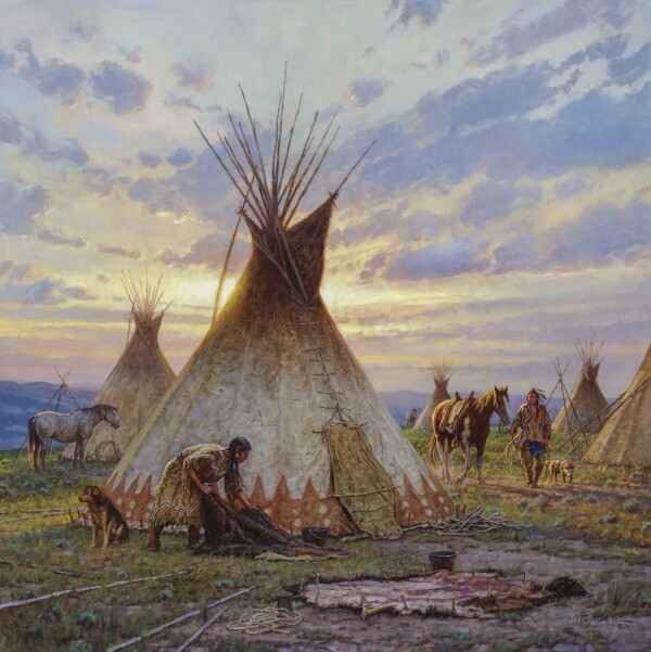 MARTIN GRELLE » Between Earth And Sky » Limited Edition Signed Giclee Canvas