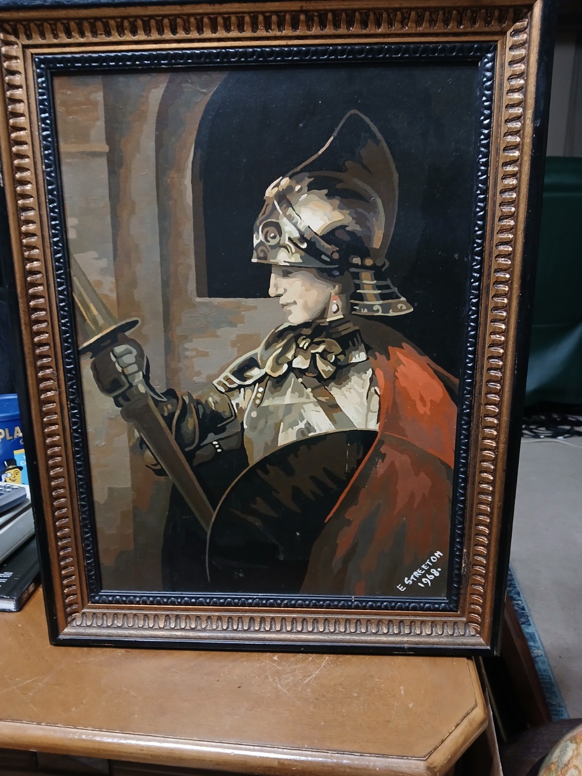 23×17 A Man in Armour (Alexander the Great) -Rembrandt 1968 Paint By Numbers