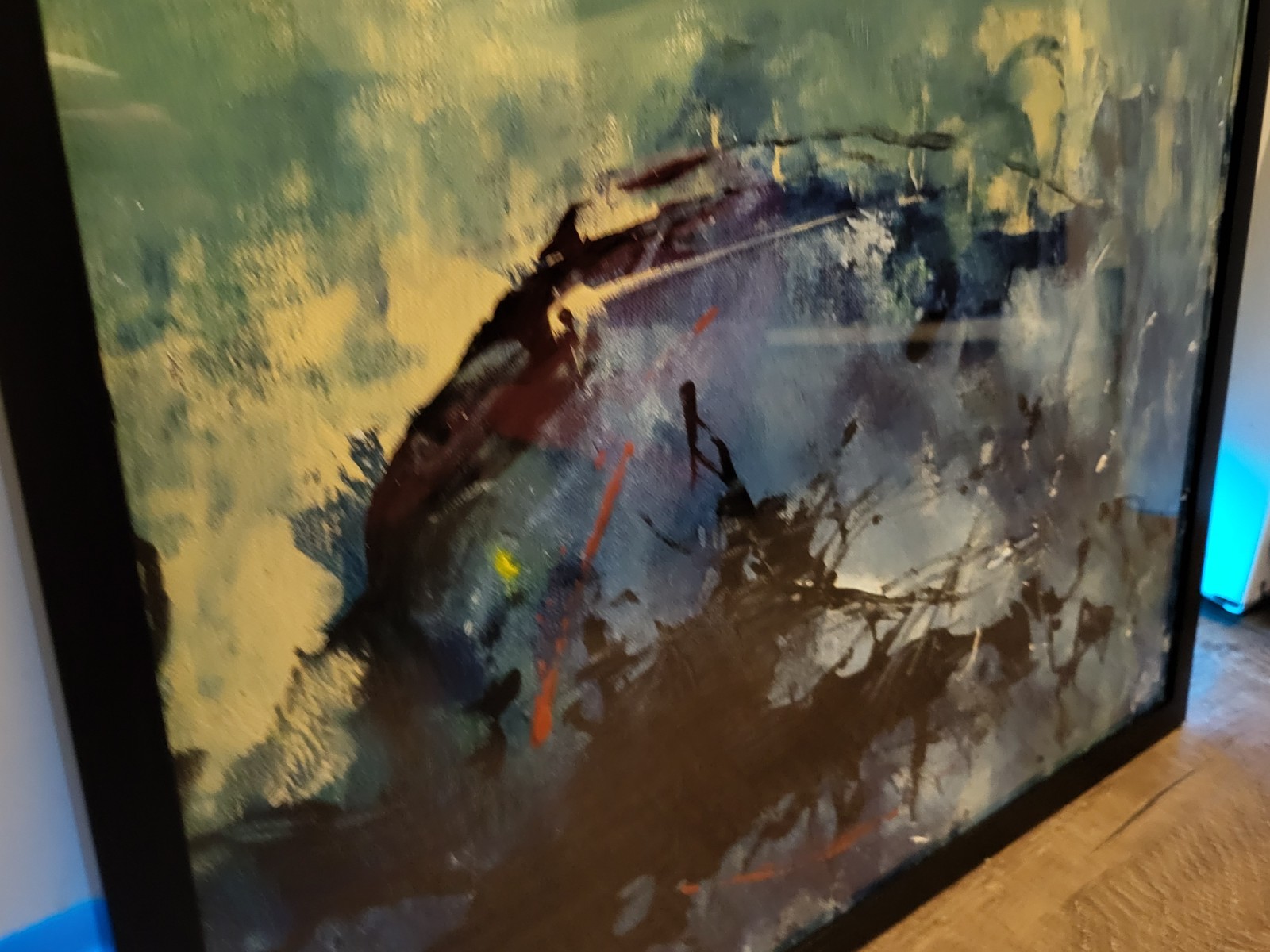 Original Deep Modern Contemporary Abstract Piece